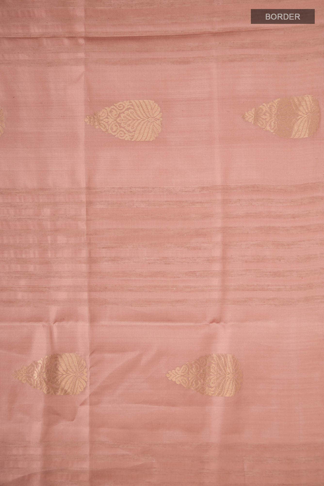 Peach Soft Silk Saree
