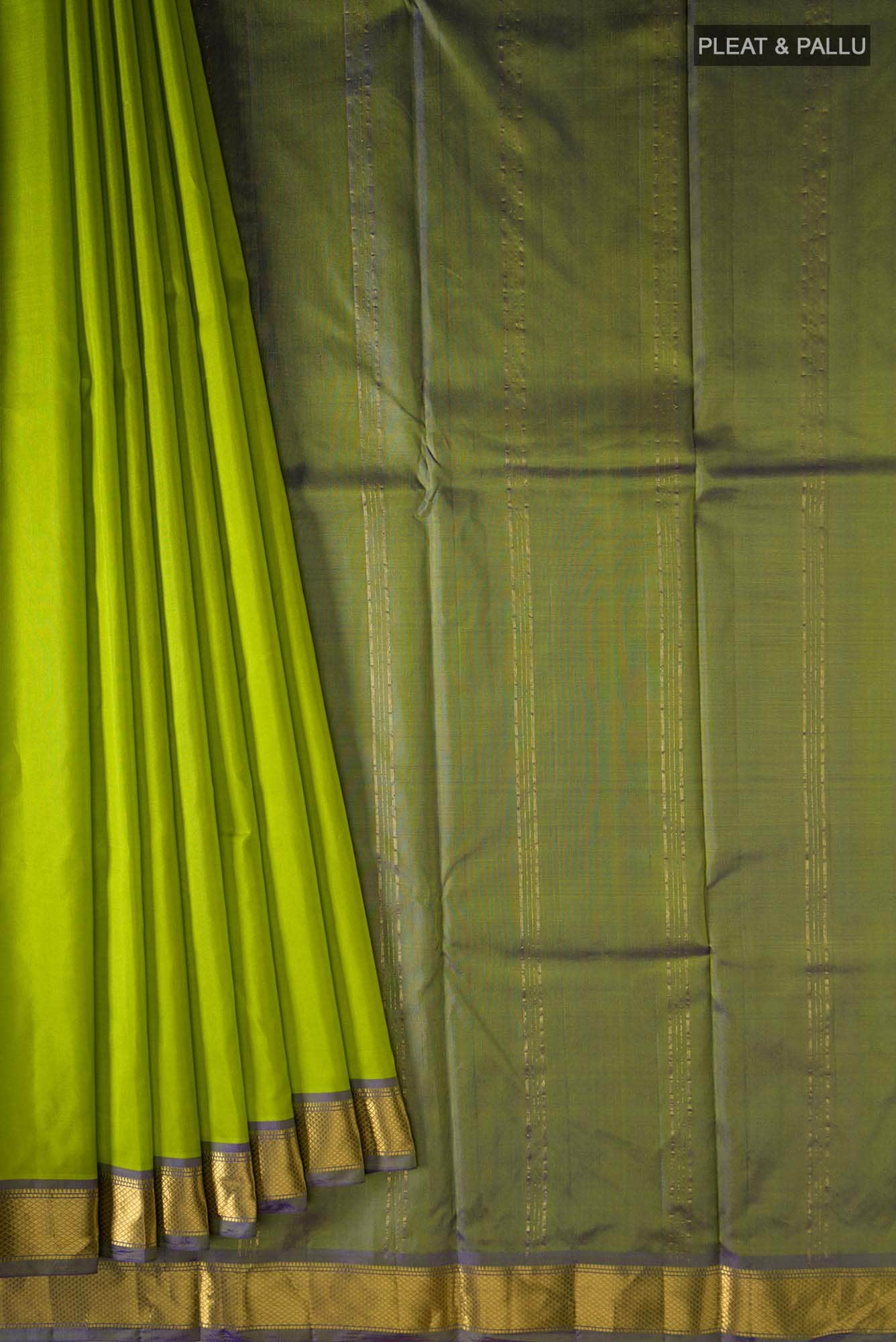 Green Kanchipuram Silk Saree
