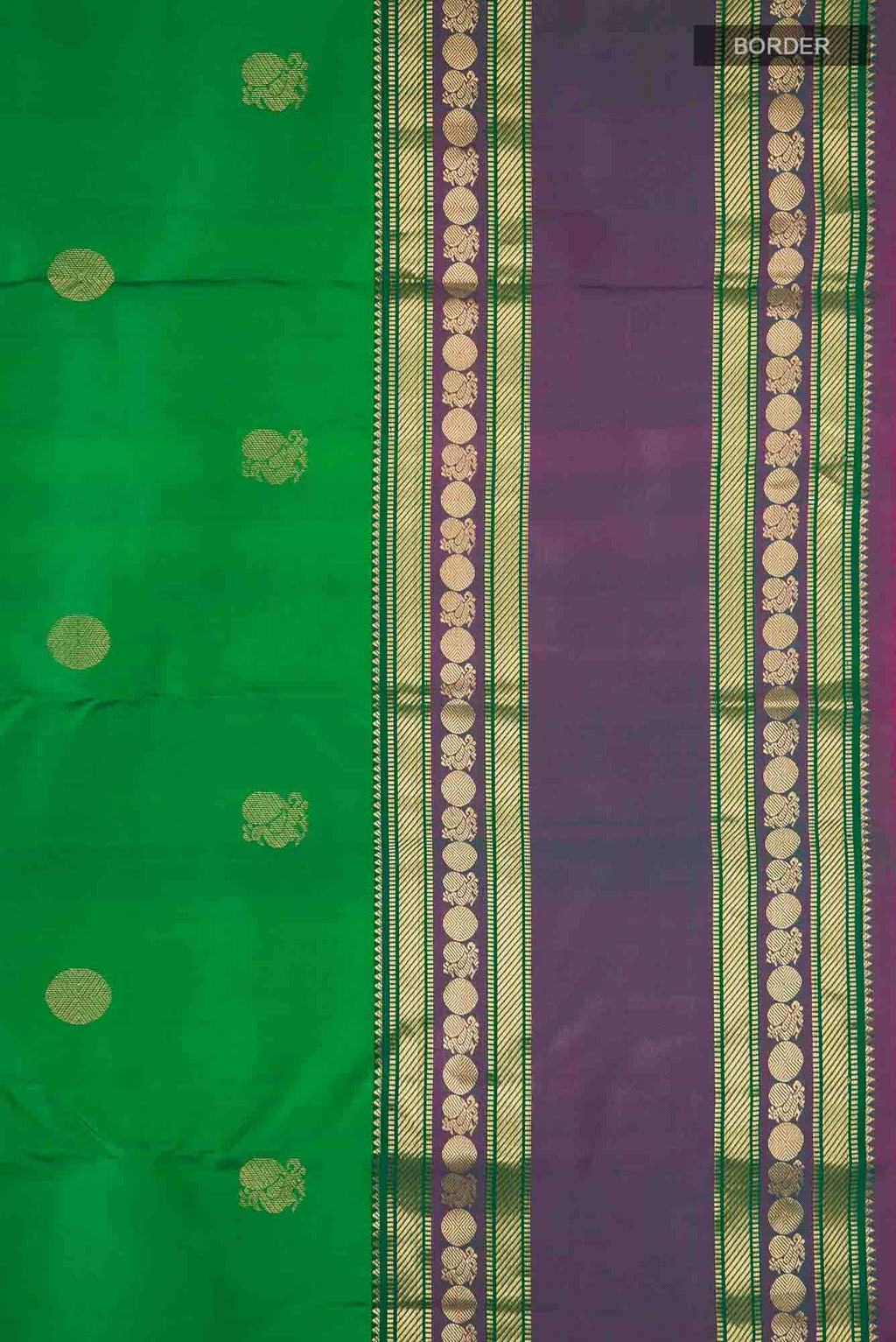 Green Kanchipuram Silk Saree