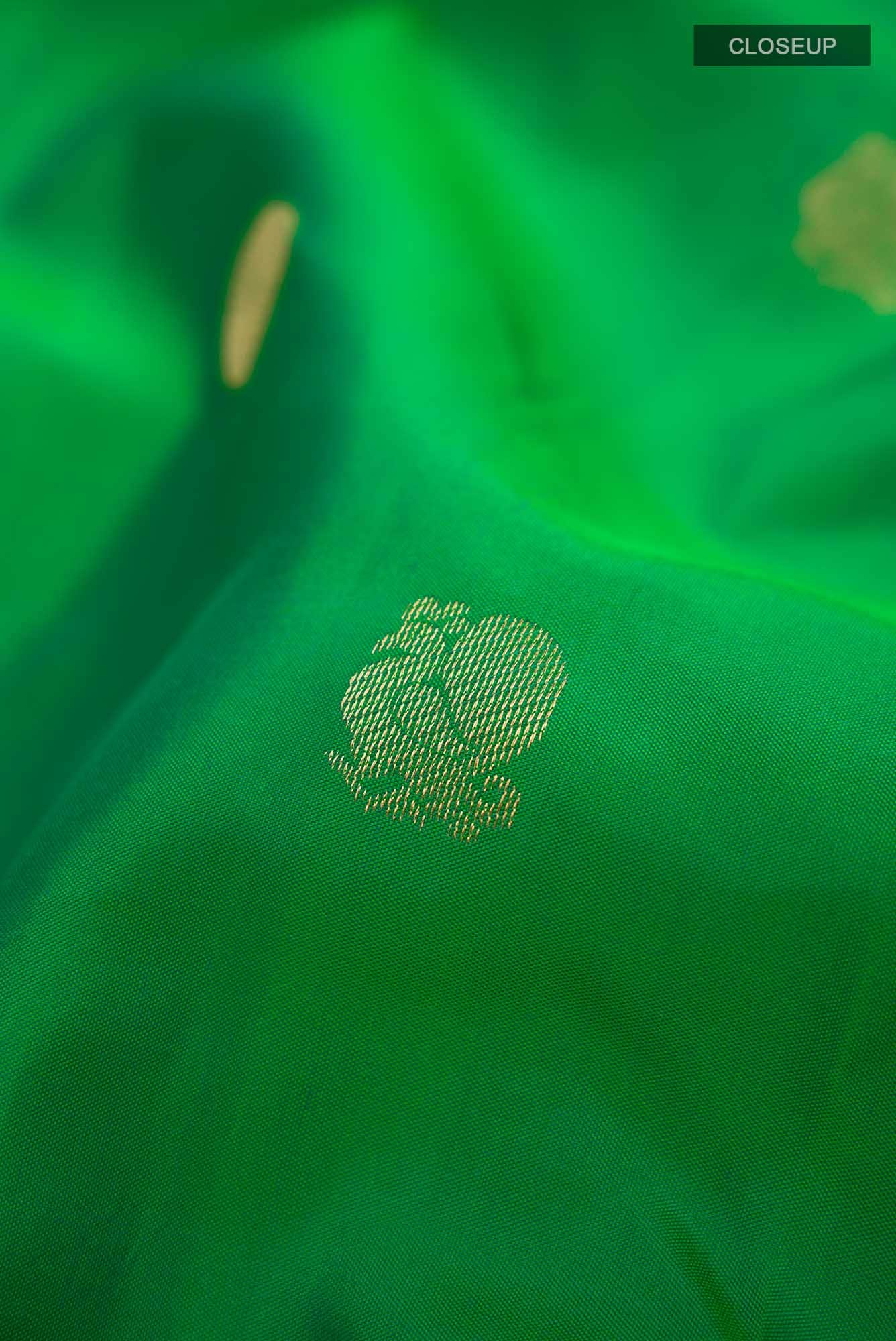 Green Kanchipuram Silk Saree
