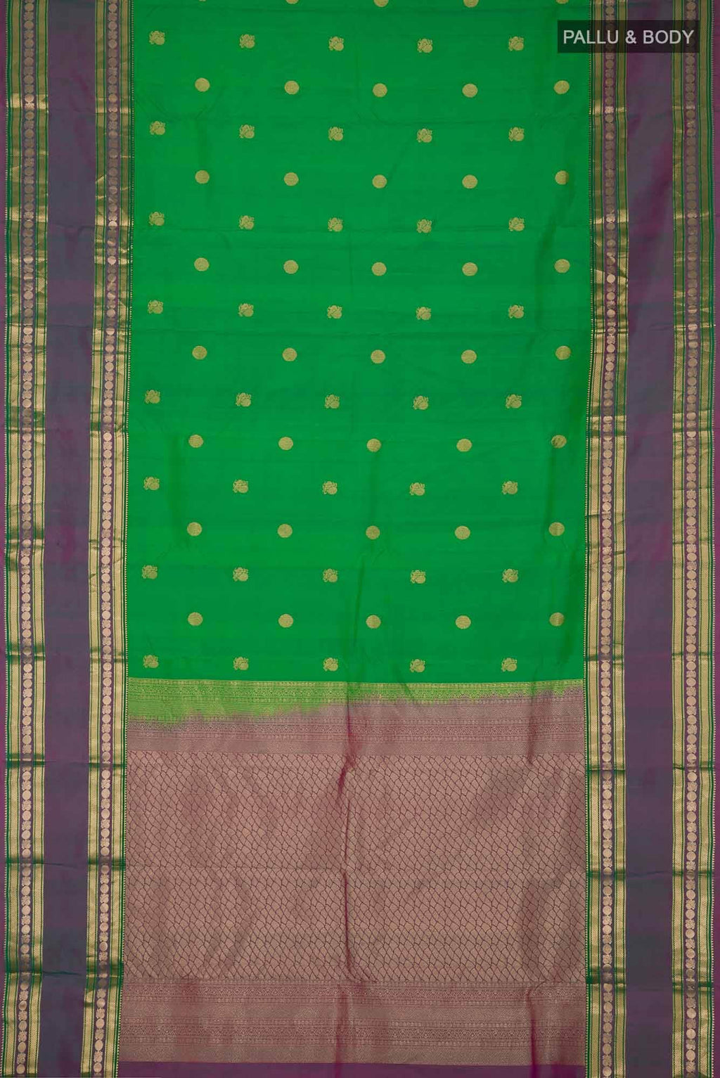 Green Kanchipuram Silk Saree