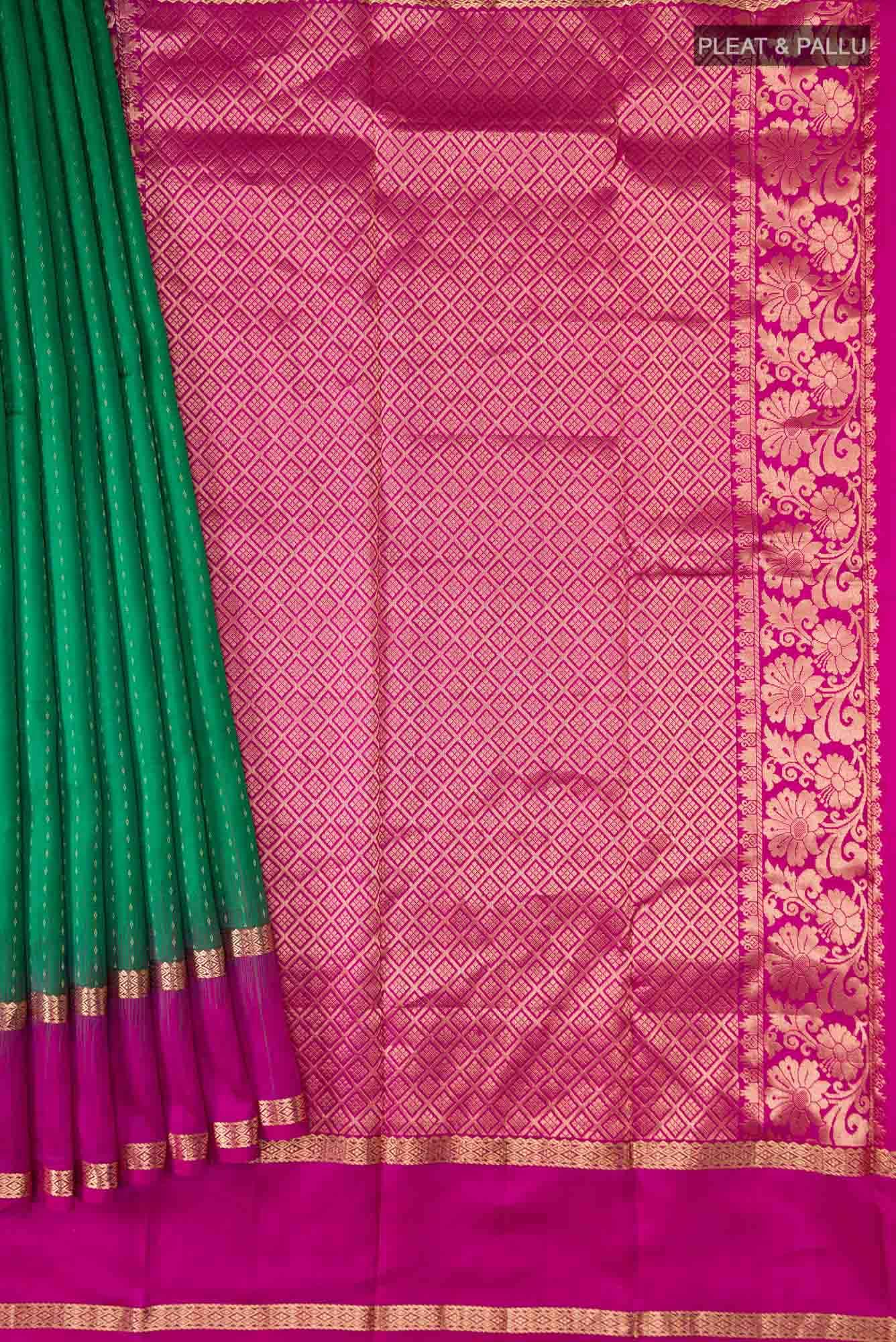 Green Kanchipuram Silk Saree