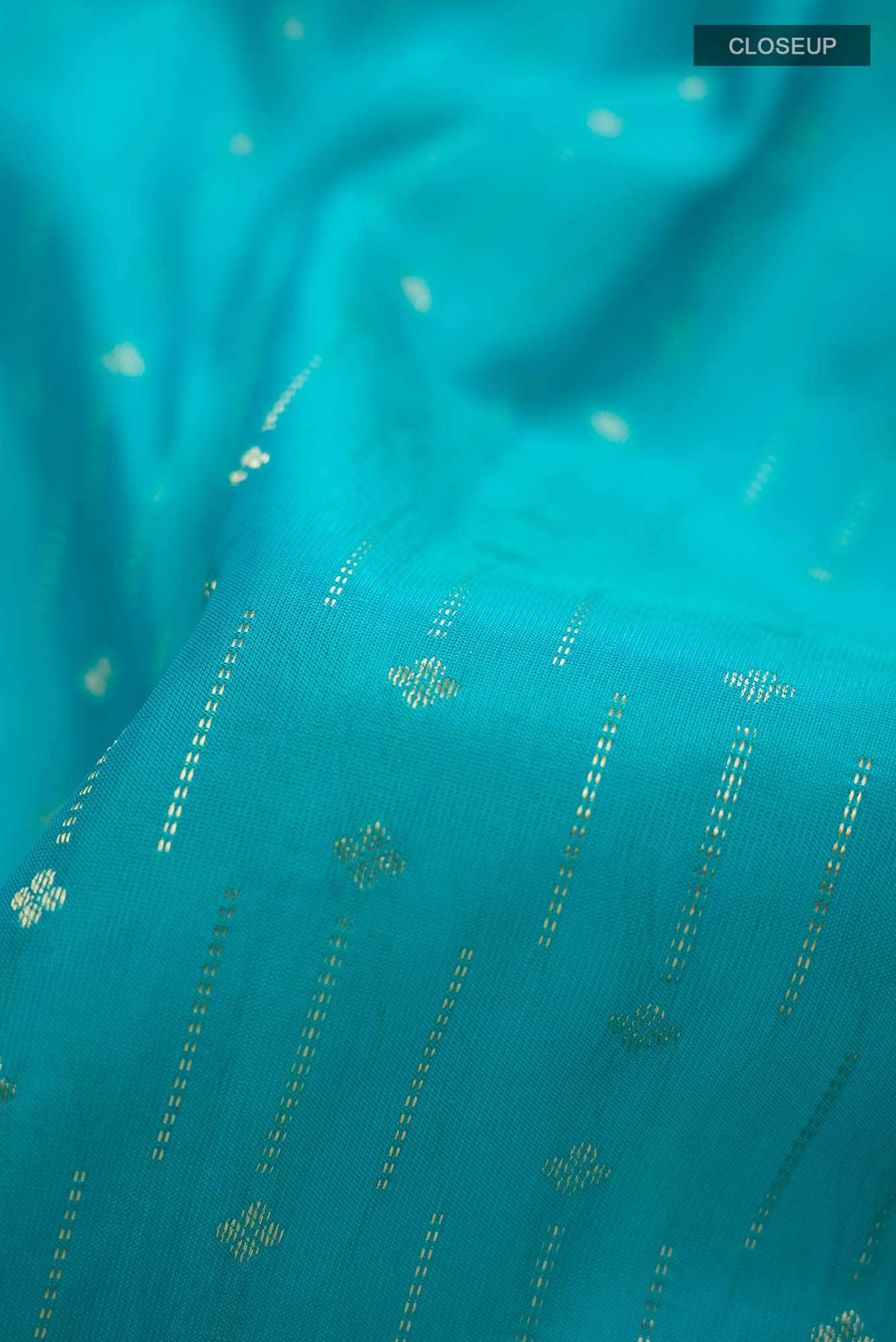 Blue Kanchipuram Silk Saree