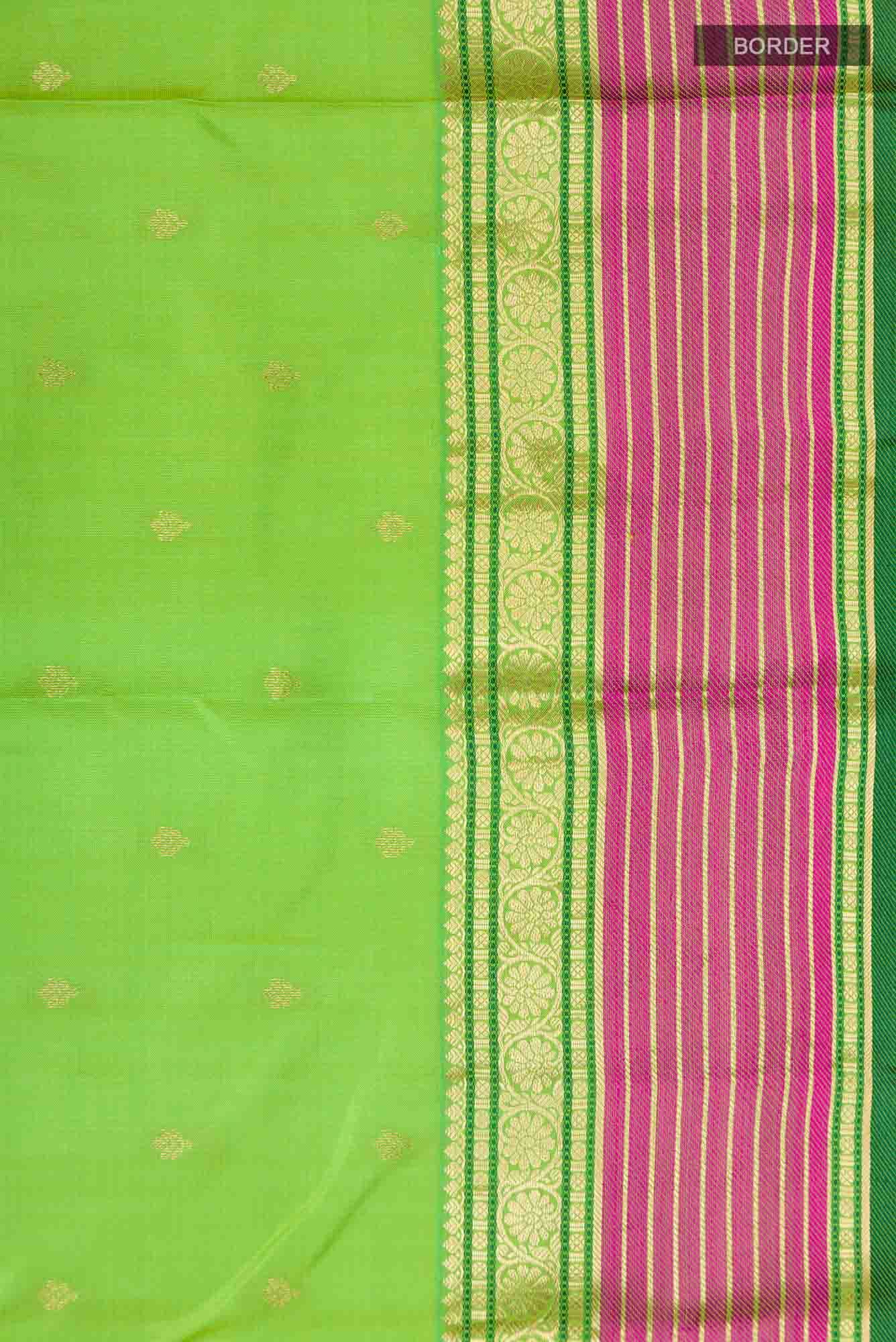 Green Kanchipuram Silk Saree