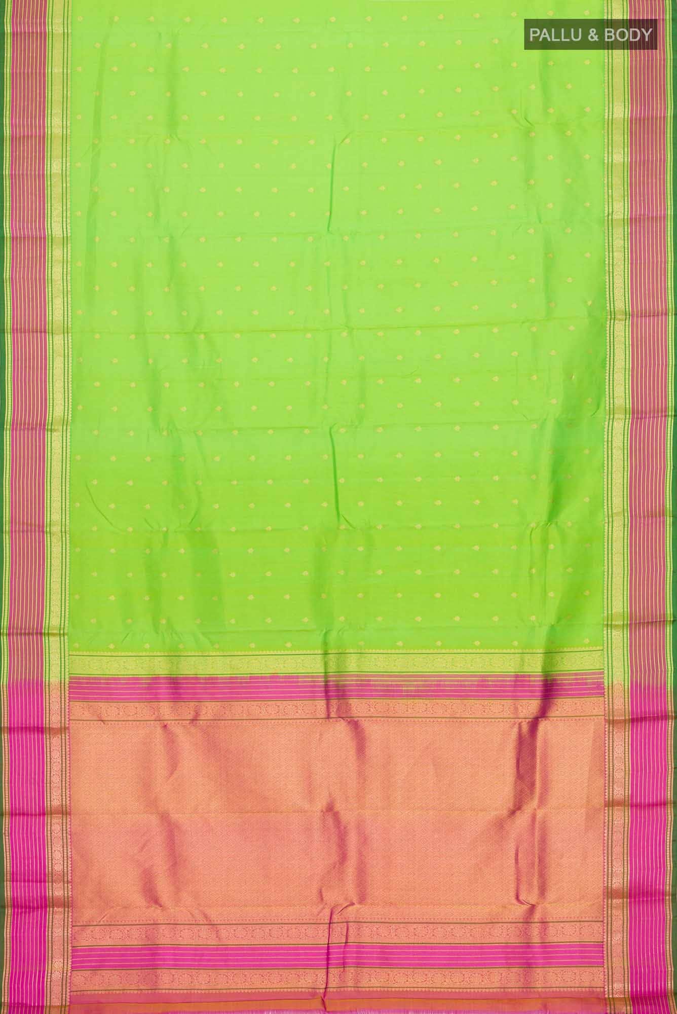 Green Kanchipuram Silk Saree