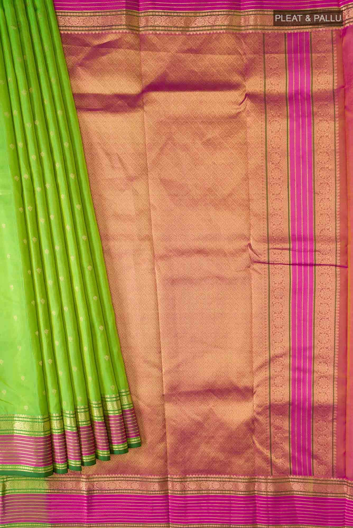 Green Kanchipuram Silk Saree
