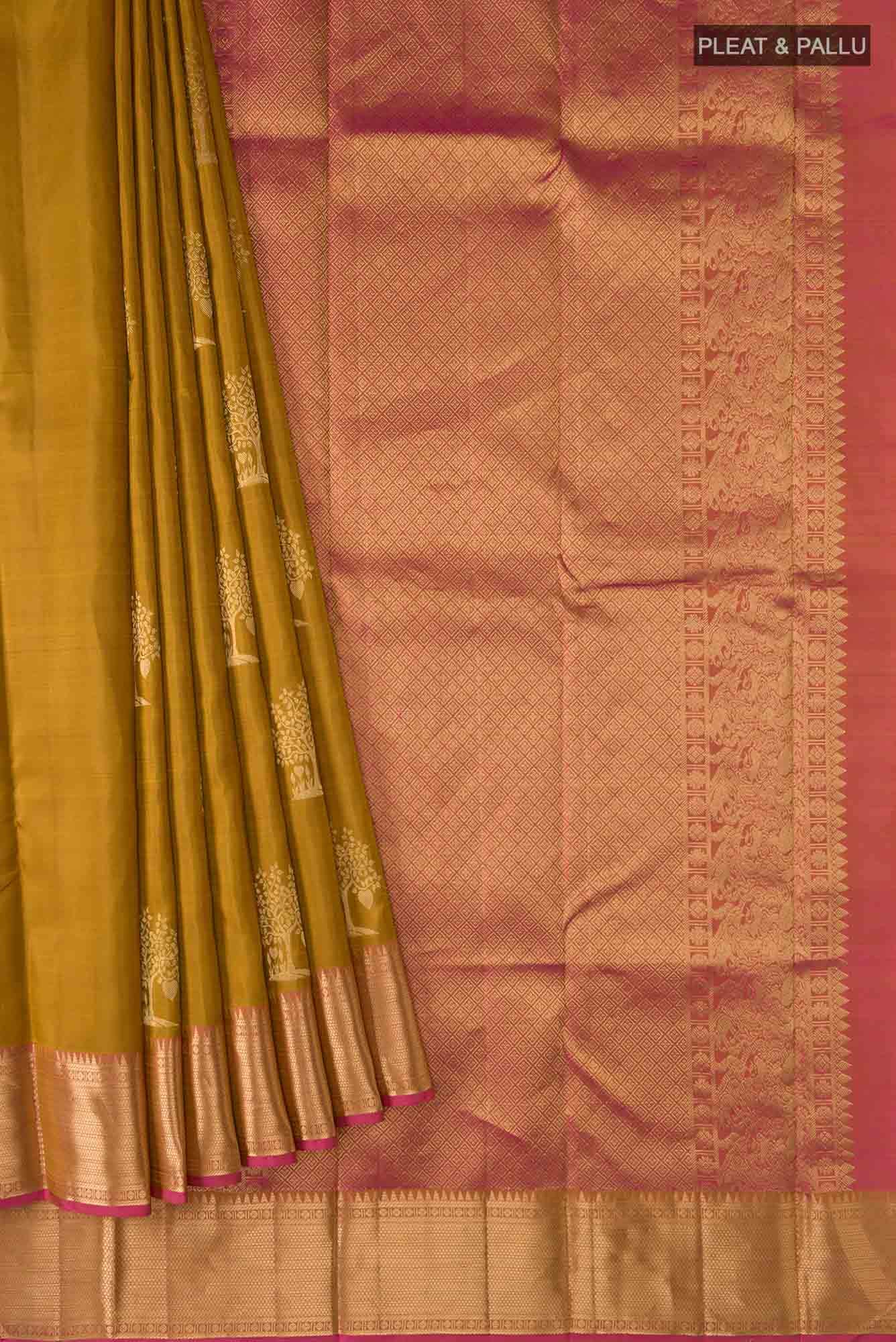 Green Kanchipuram Silk Saree