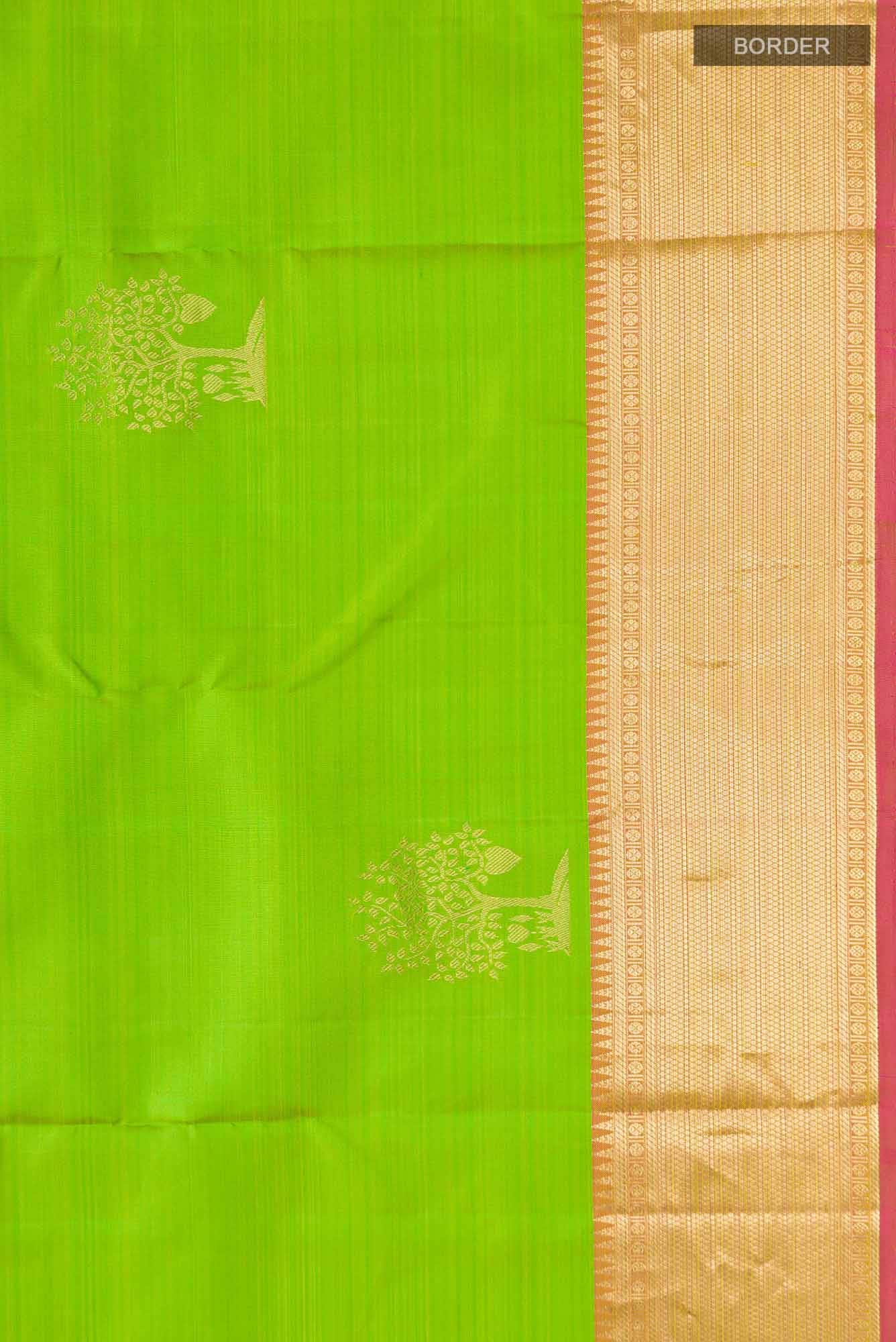 Green Kanchipuram Silk Saree