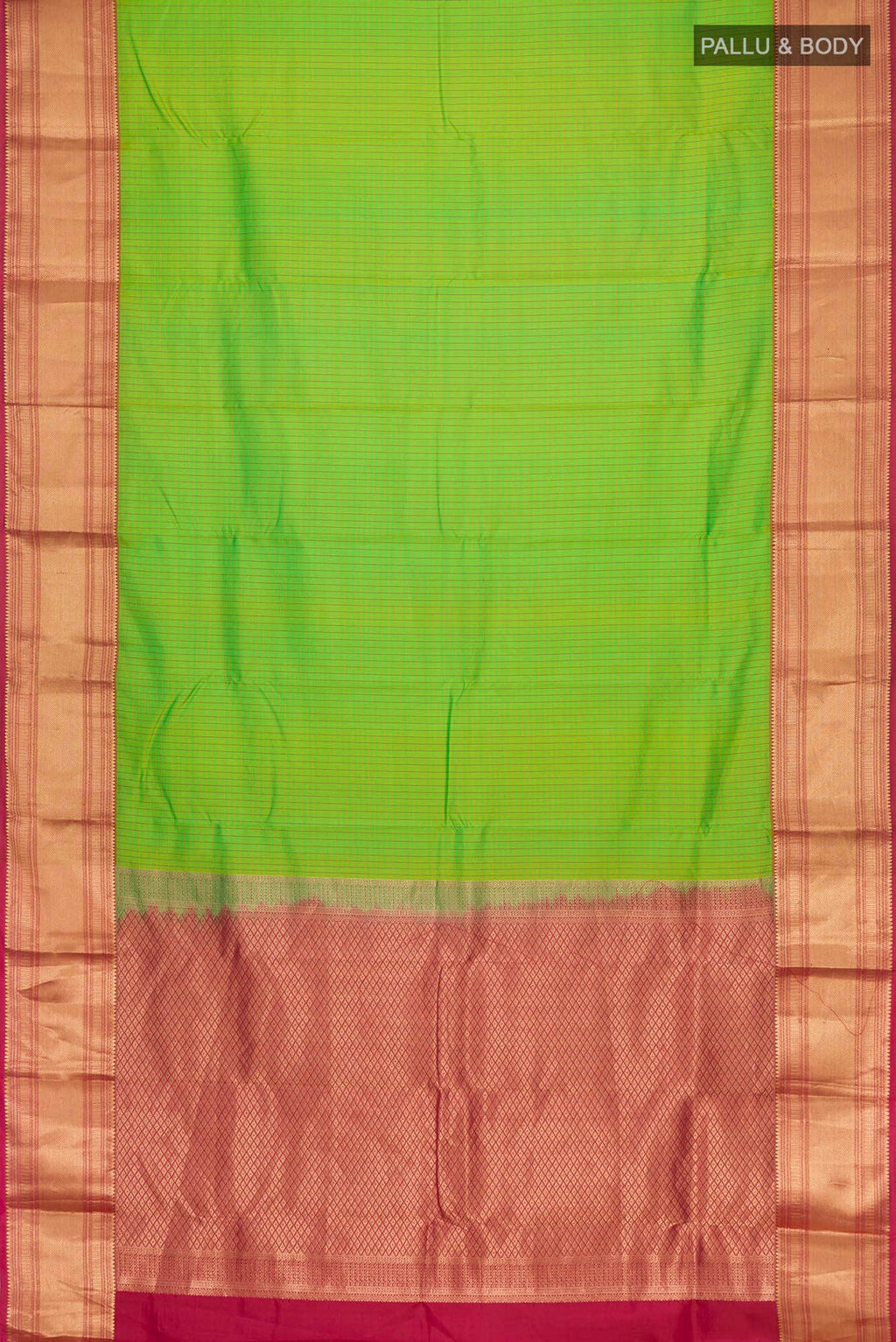 Green Kanchipuram Silk Saree