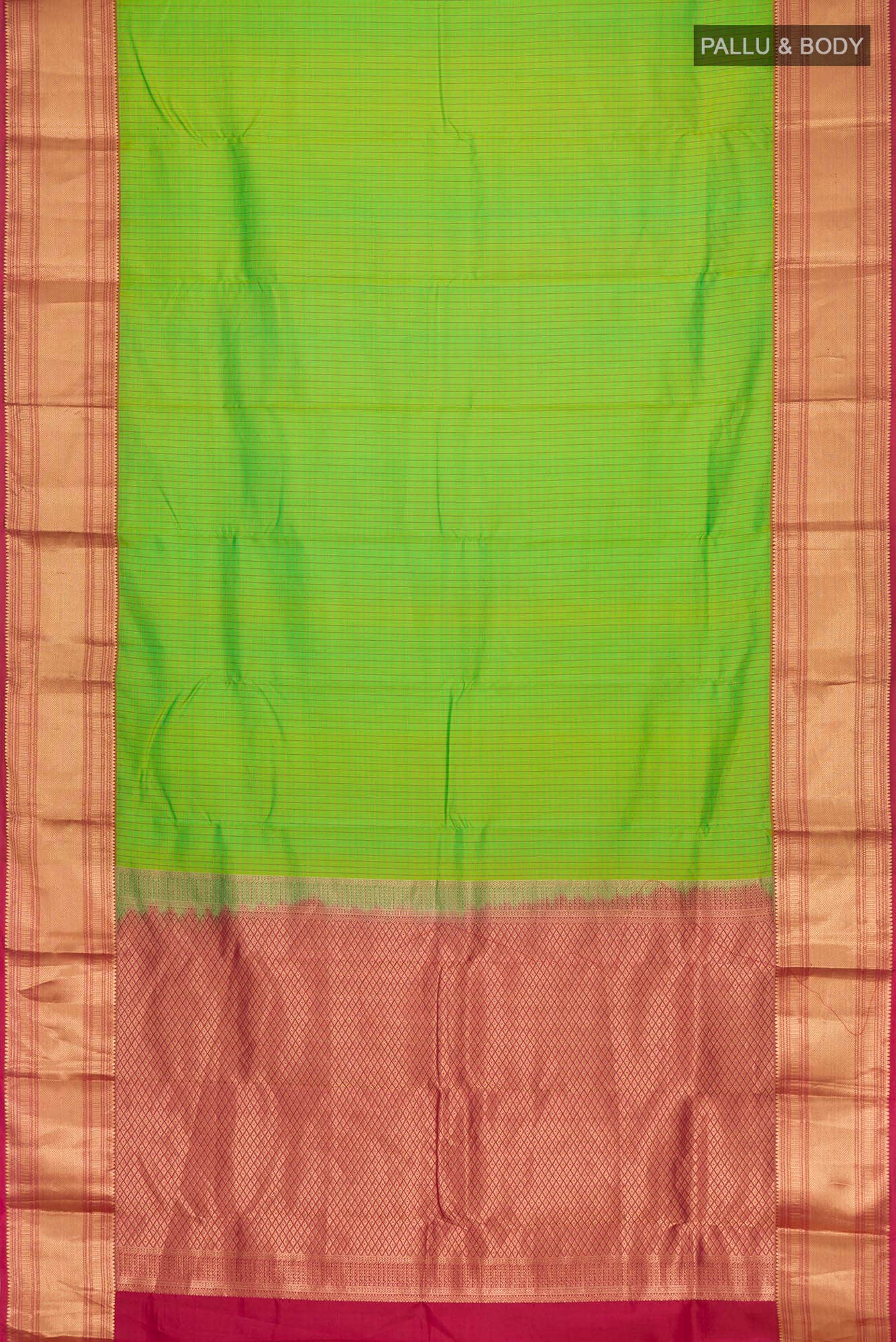 Green Kanchipuram Silk Saree