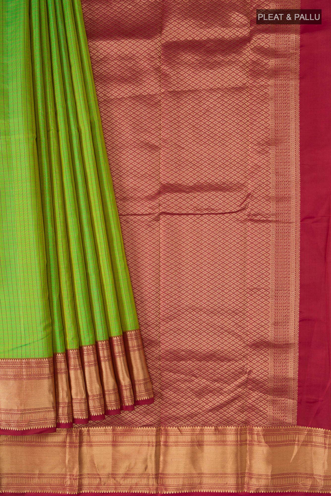 Green Kanchipuram Silk Saree