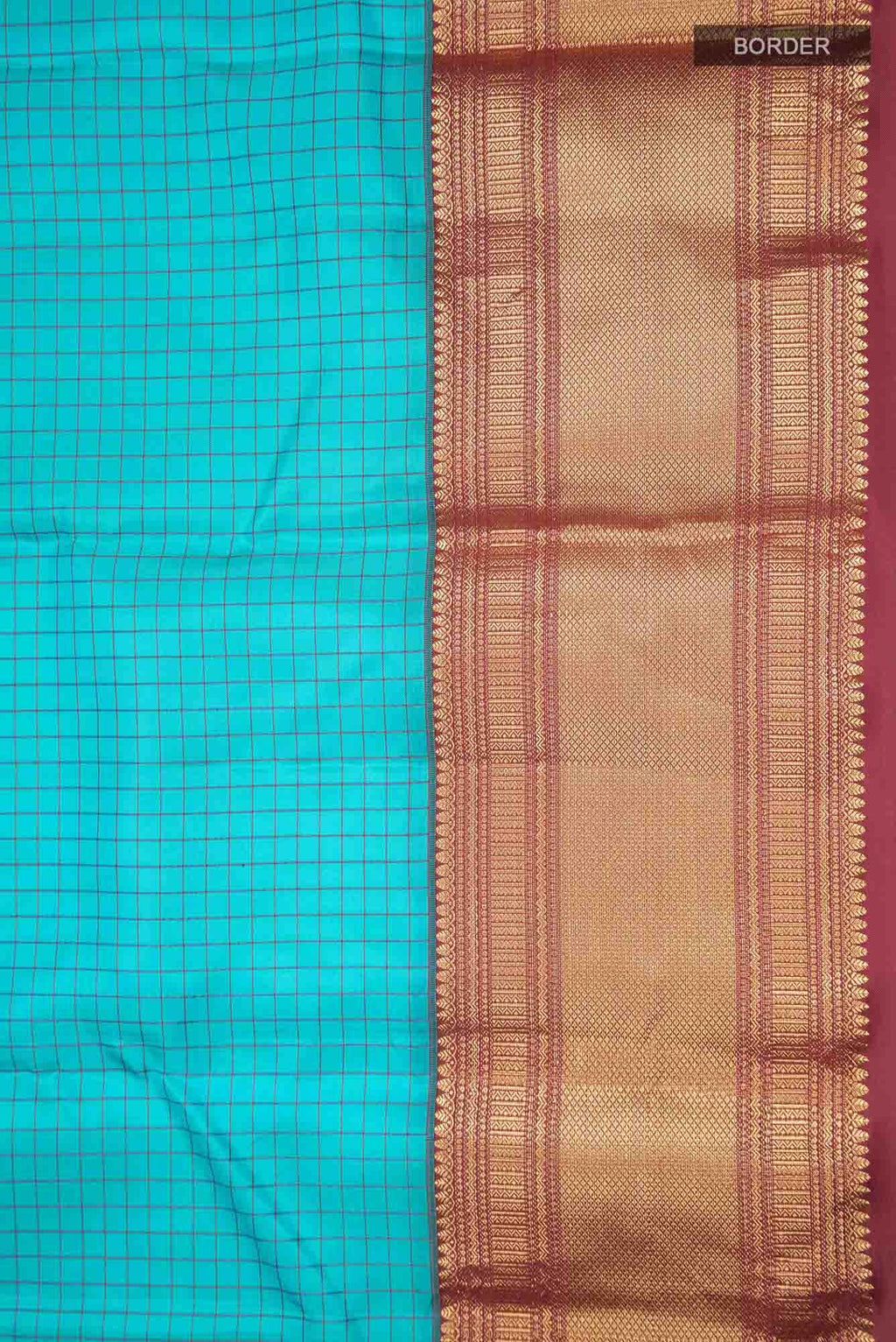 Blue Kanchipuram Silk Saree