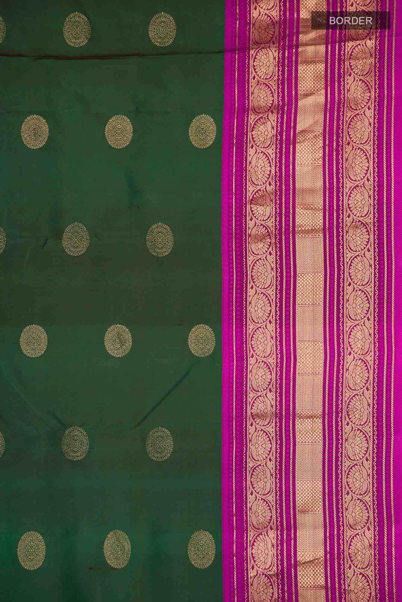 Green Kanchipuram Silk Saree