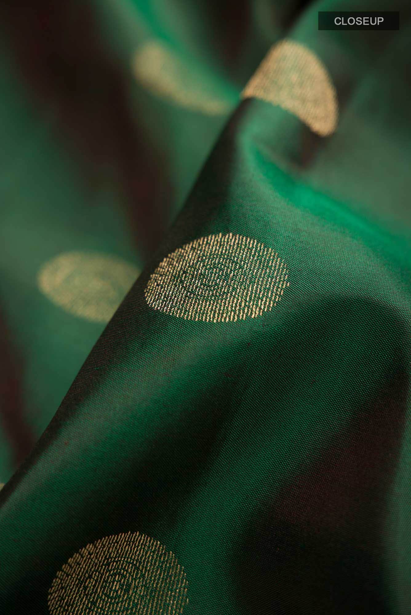 Green Kanchipuram Silk Saree
