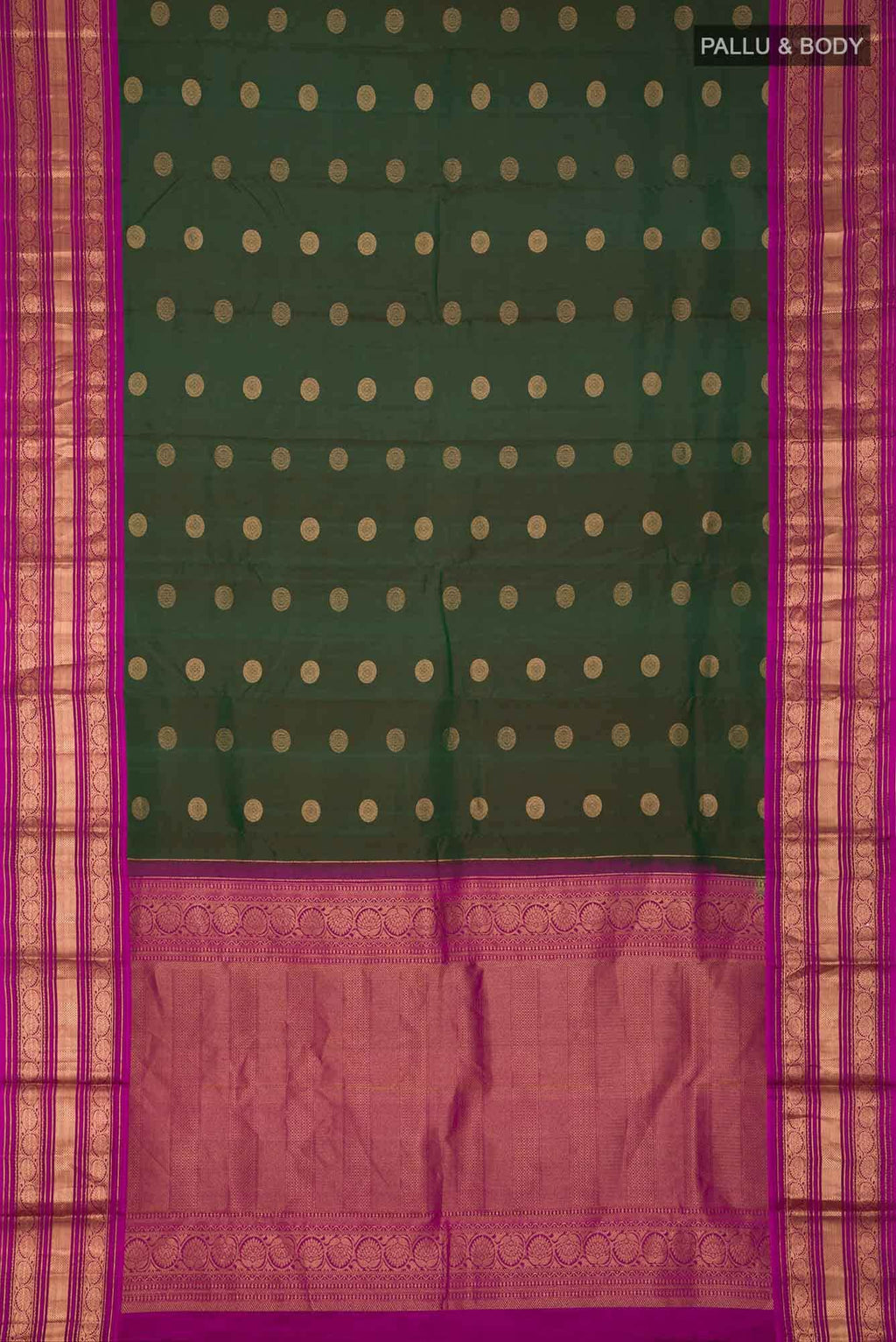 Green Kanchipuram Silk Saree