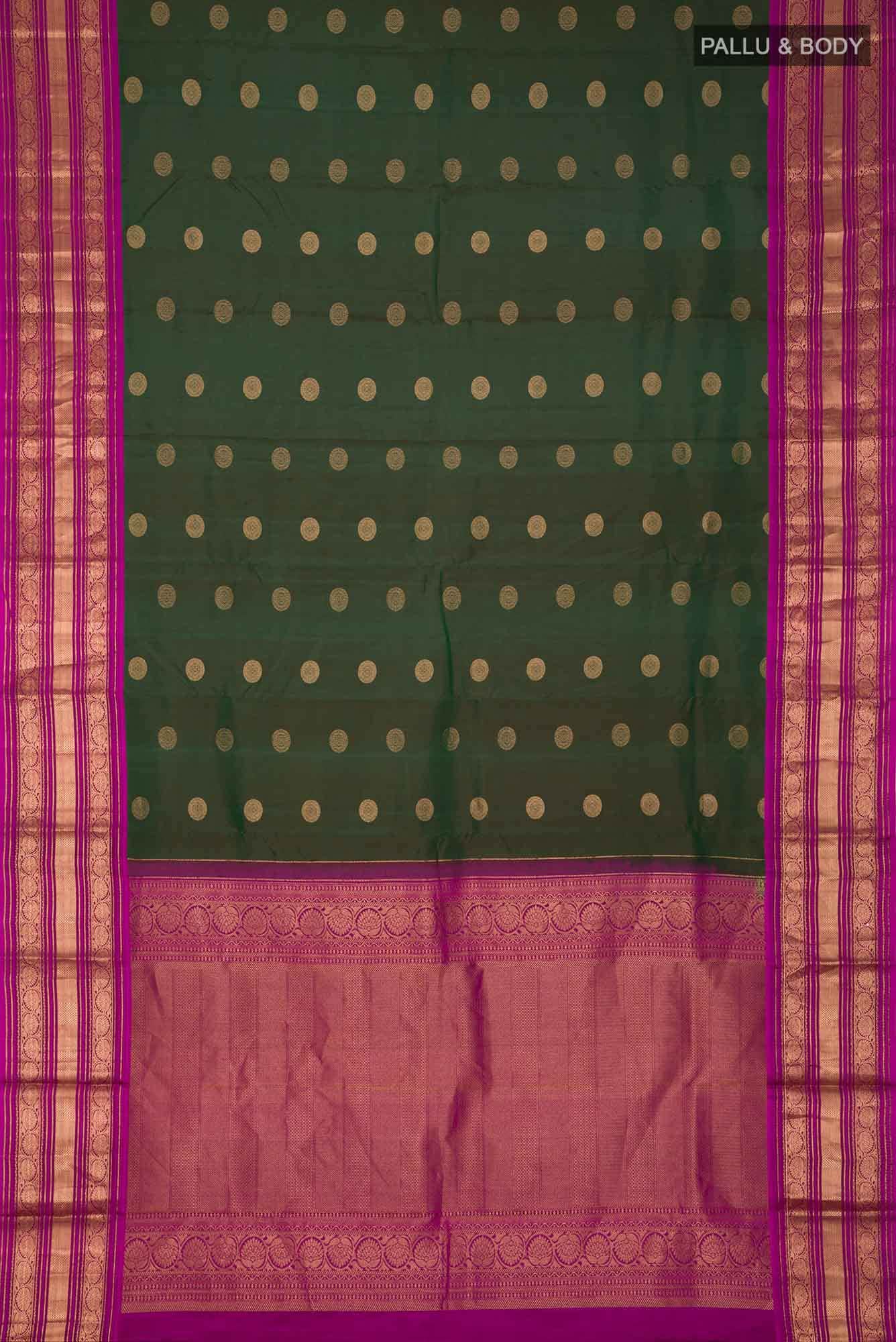 Green Kanchipuram Silk Saree