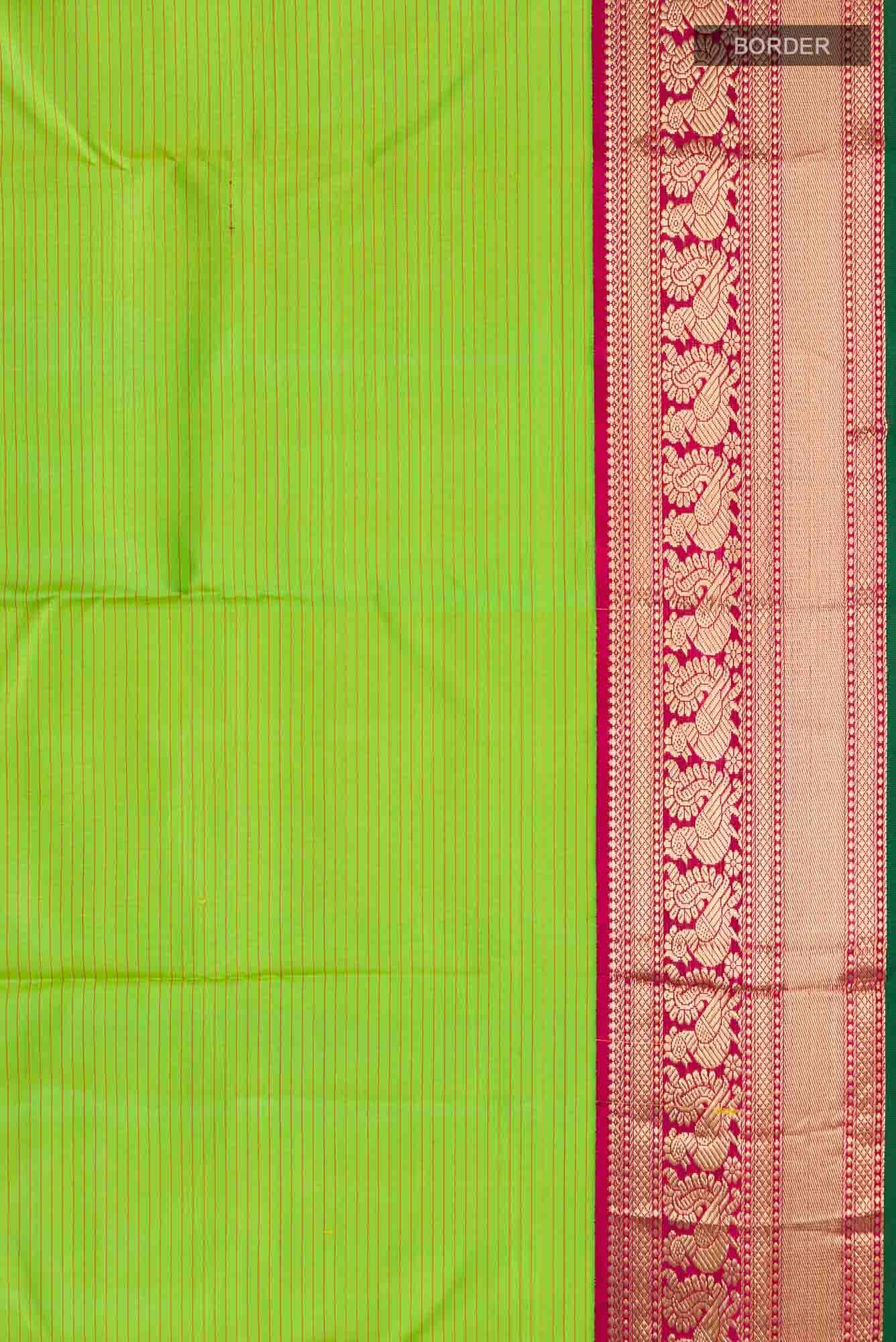 Green Kanchipuram Silk Saree