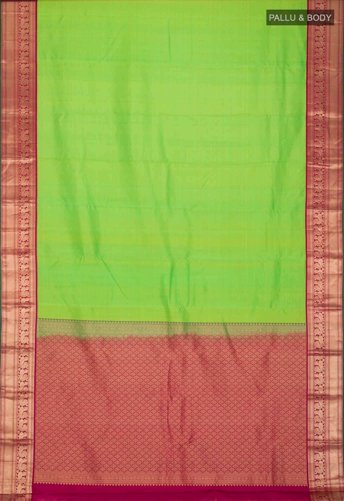 Green Kanchipuram Silk Saree