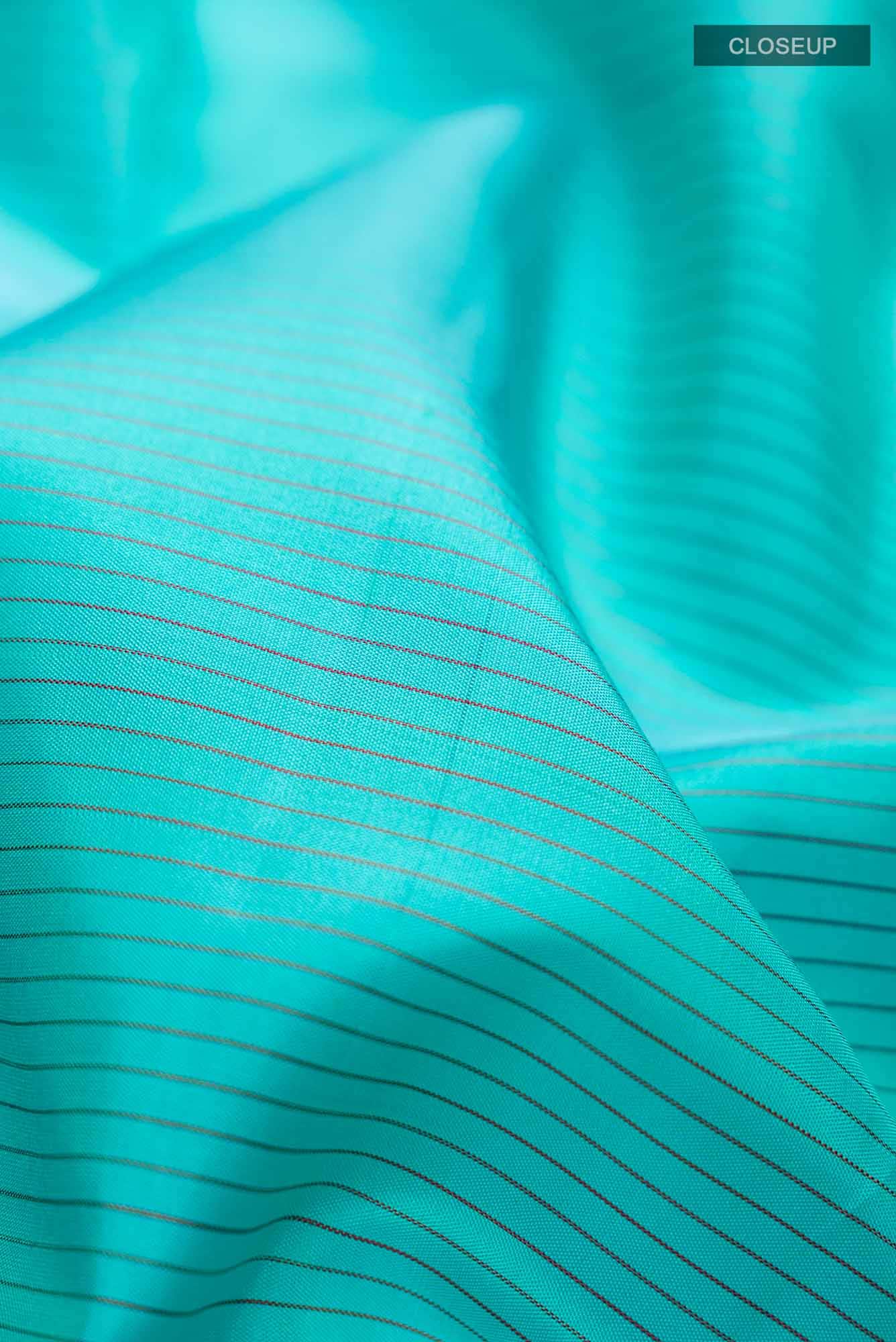 Blue Kanchipuram Silk Saree