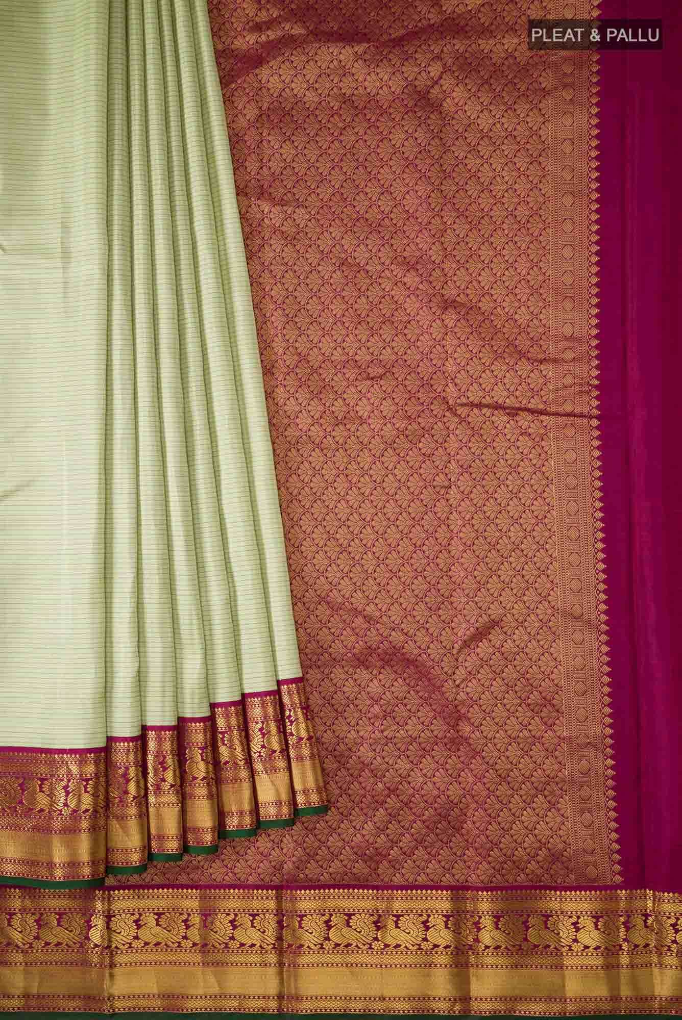 Green Kanchipuram Silk Saree