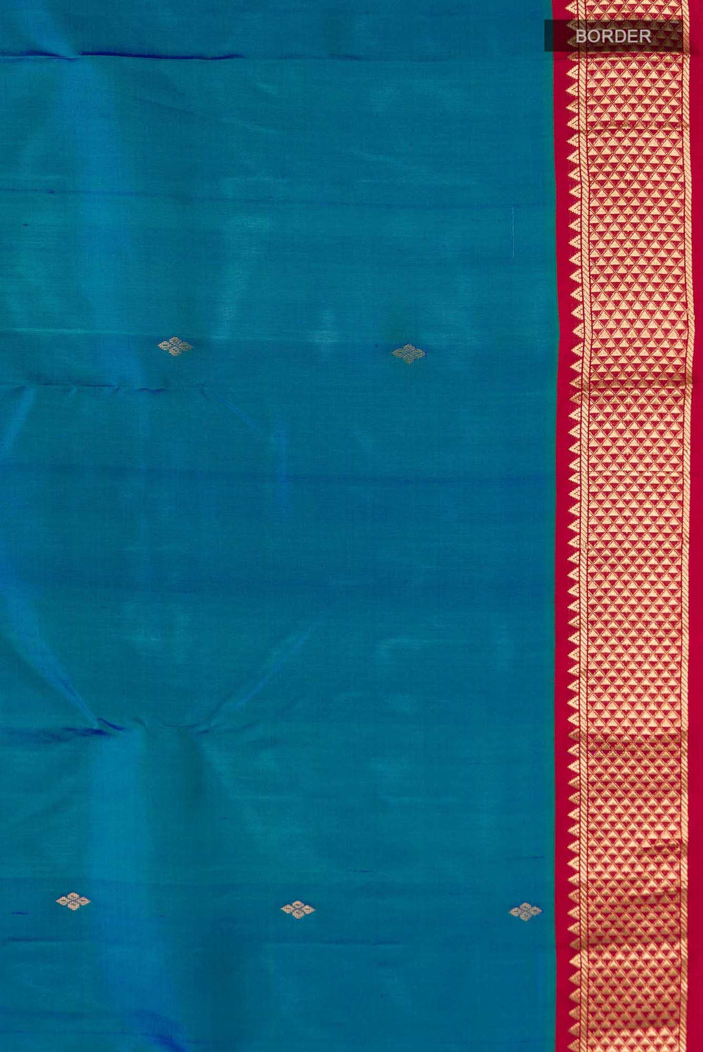 Blue Kanchipuram Silk Saree