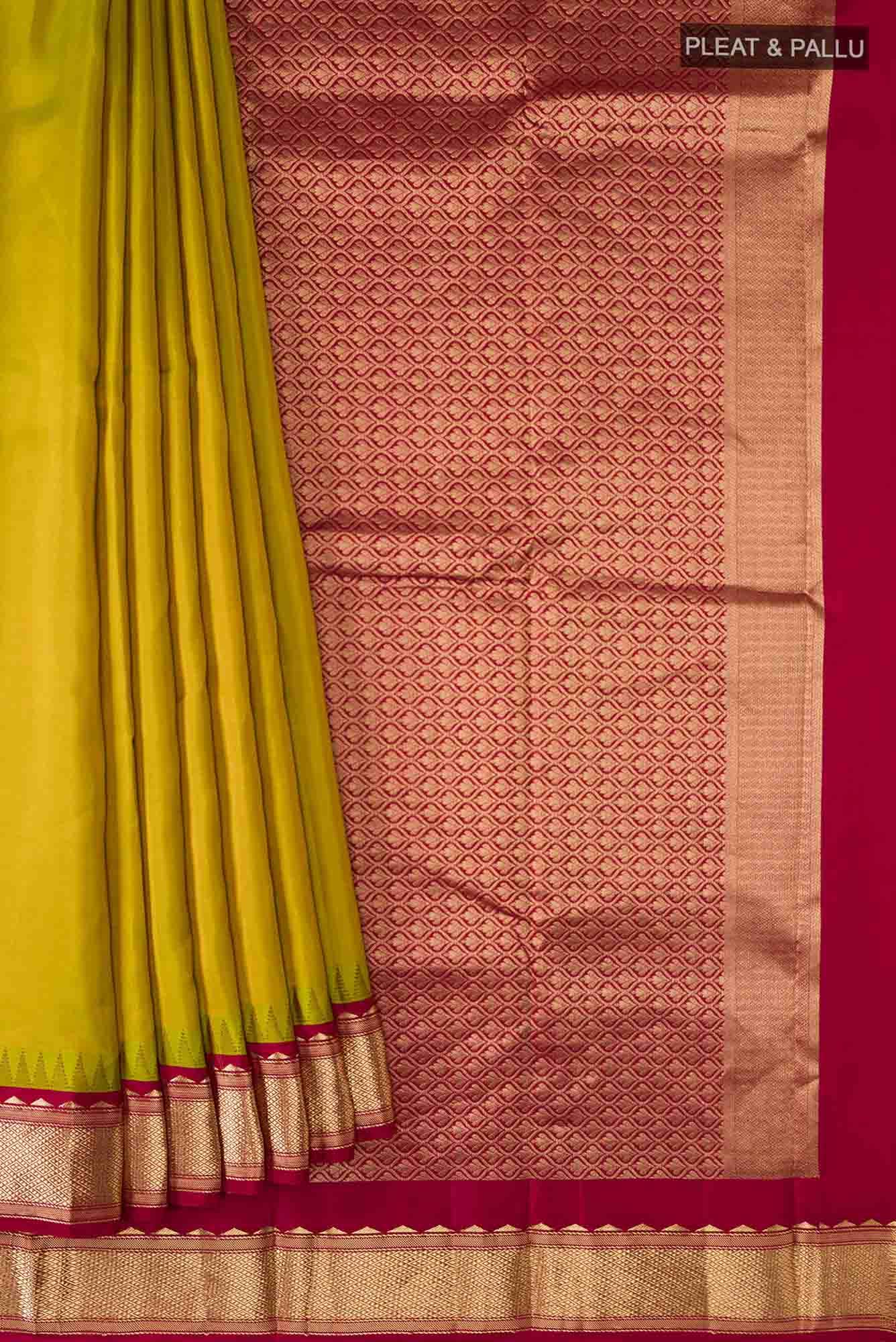 Green Kanchipuram Silk Saree