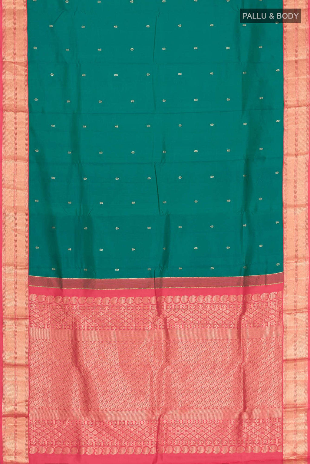 Green Kanchipuram Silk Saree