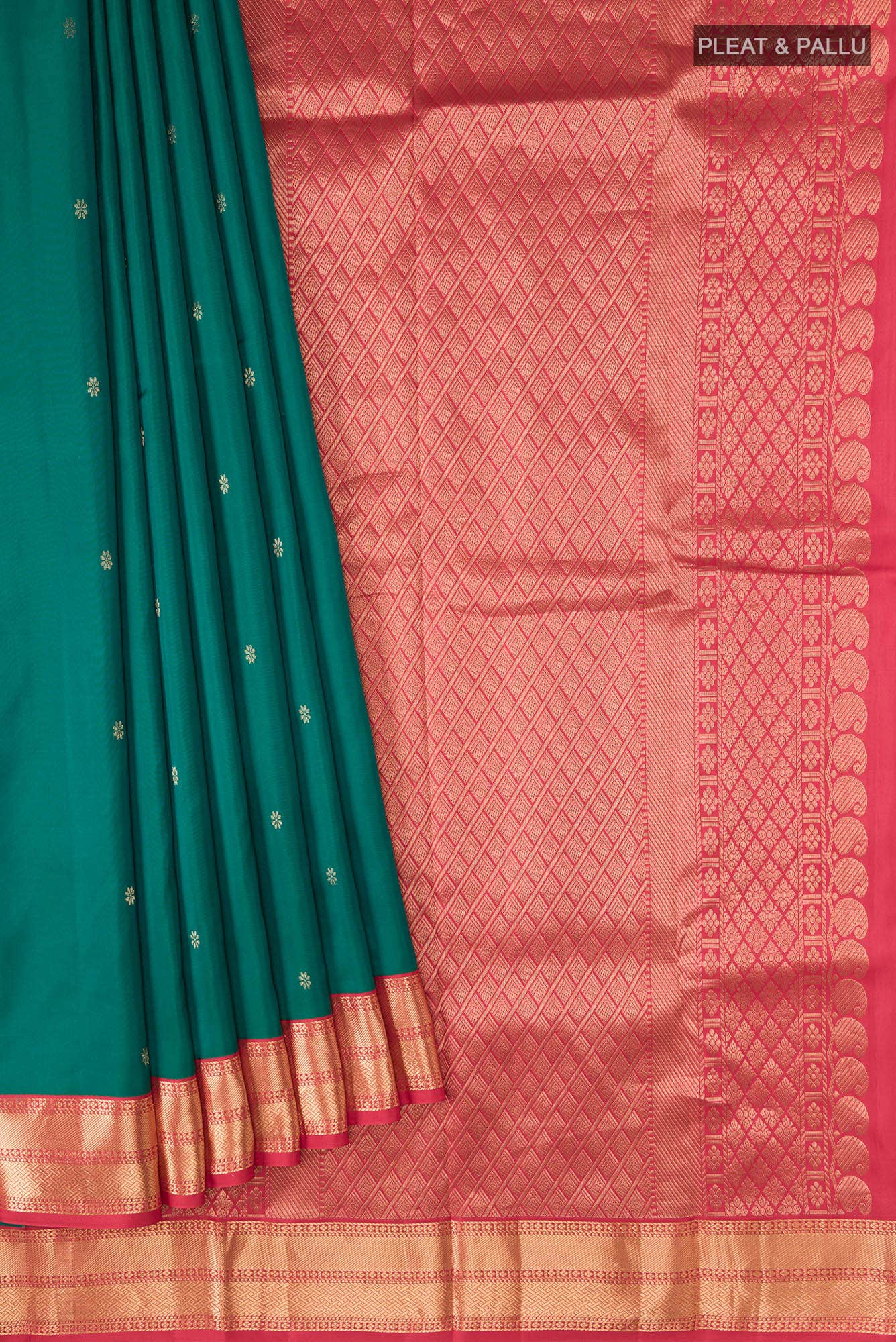 Green Kanchipuram Silk Saree