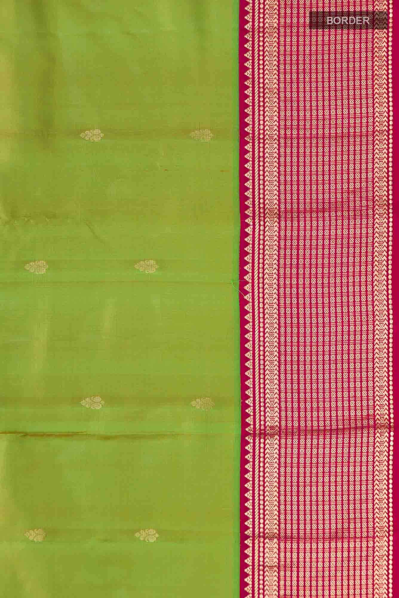 Green Kanchipuram Silk Saree