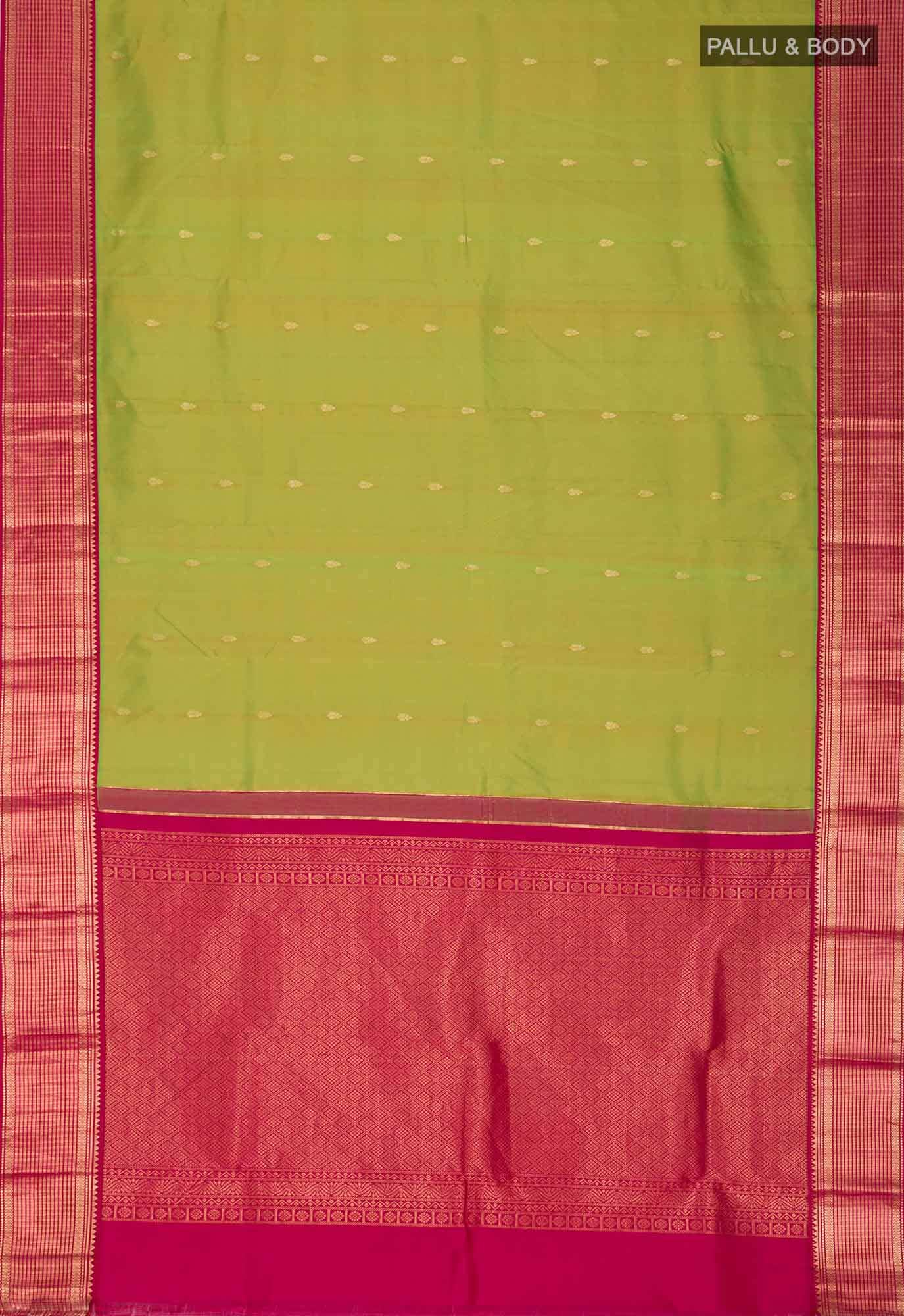 Green Kanchipuram Silk Saree