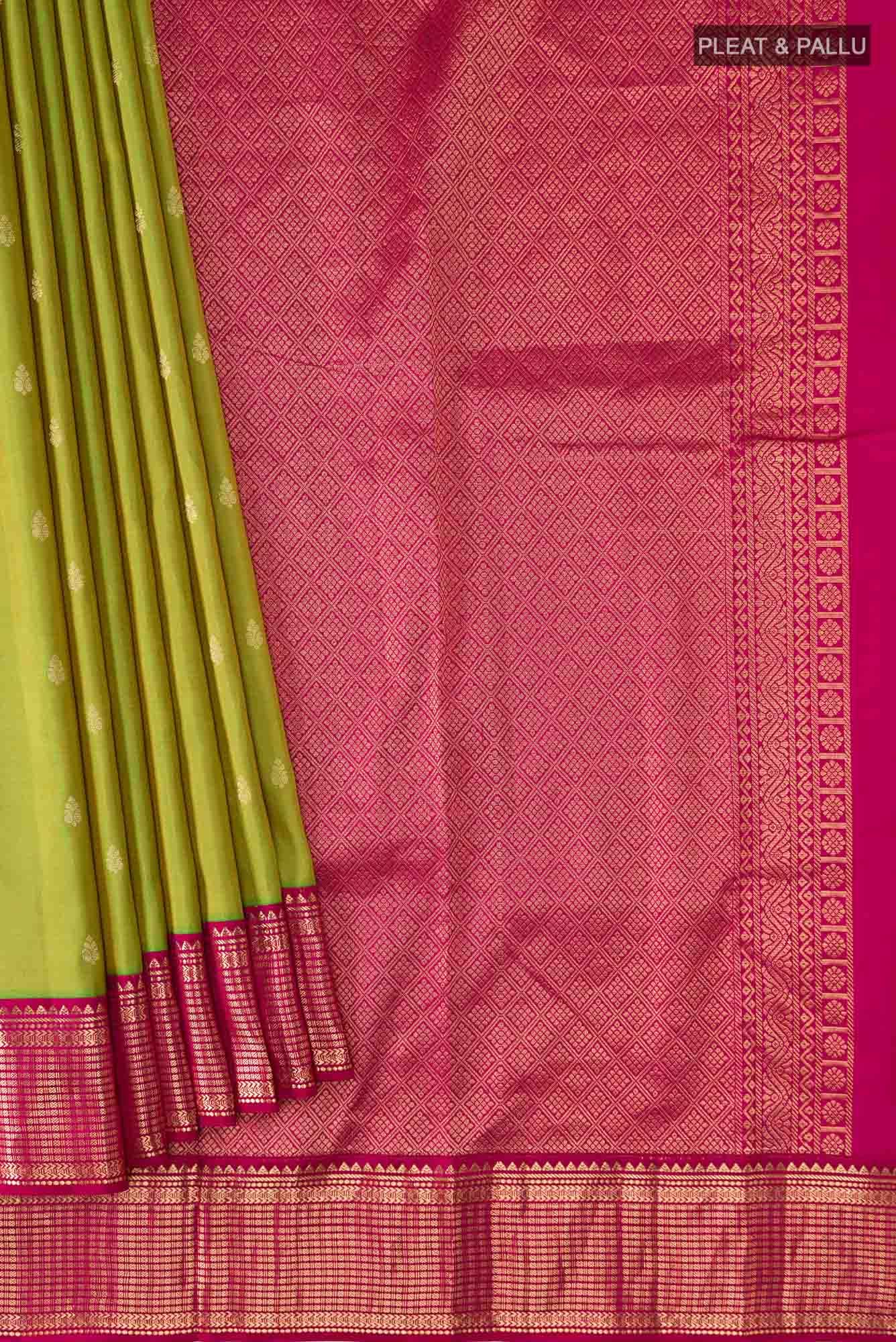 Green Kanchipuram Silk Saree