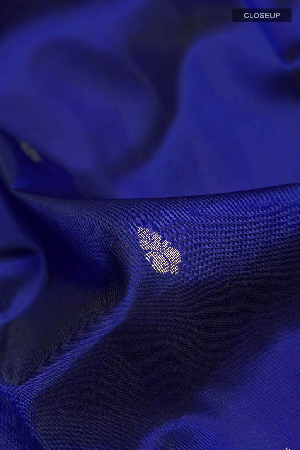 Blue Kanchipuram Silk Saree