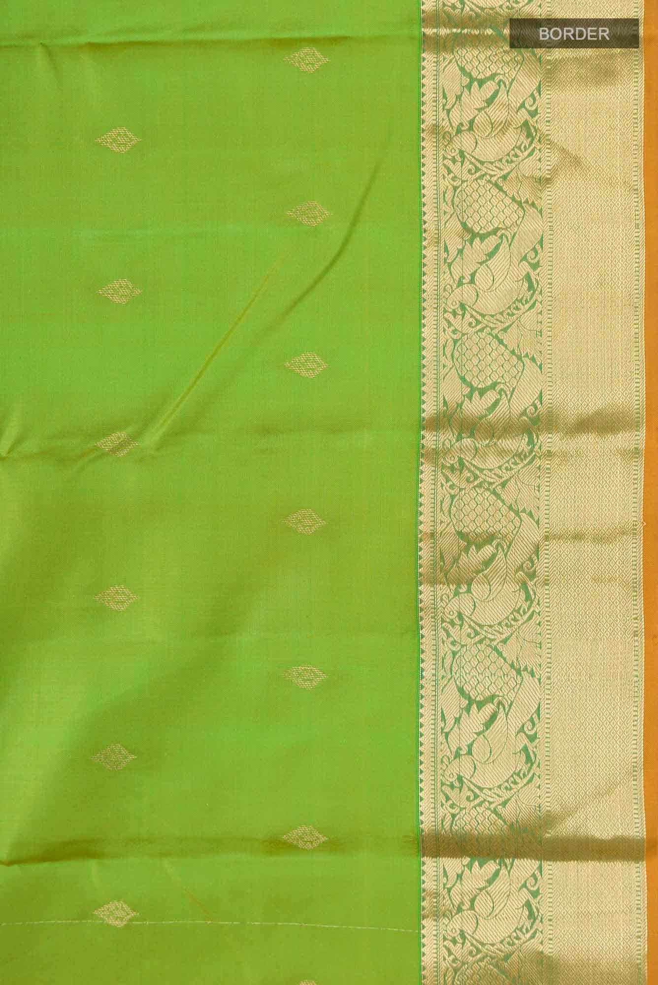 Green Kanchipuram Silk Saree