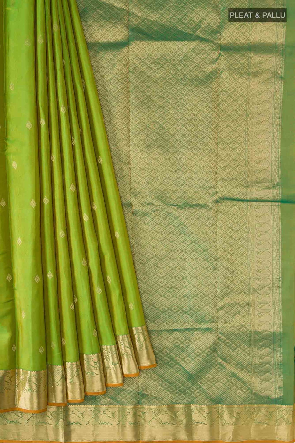 Green Kanchipuram Silk Saree
