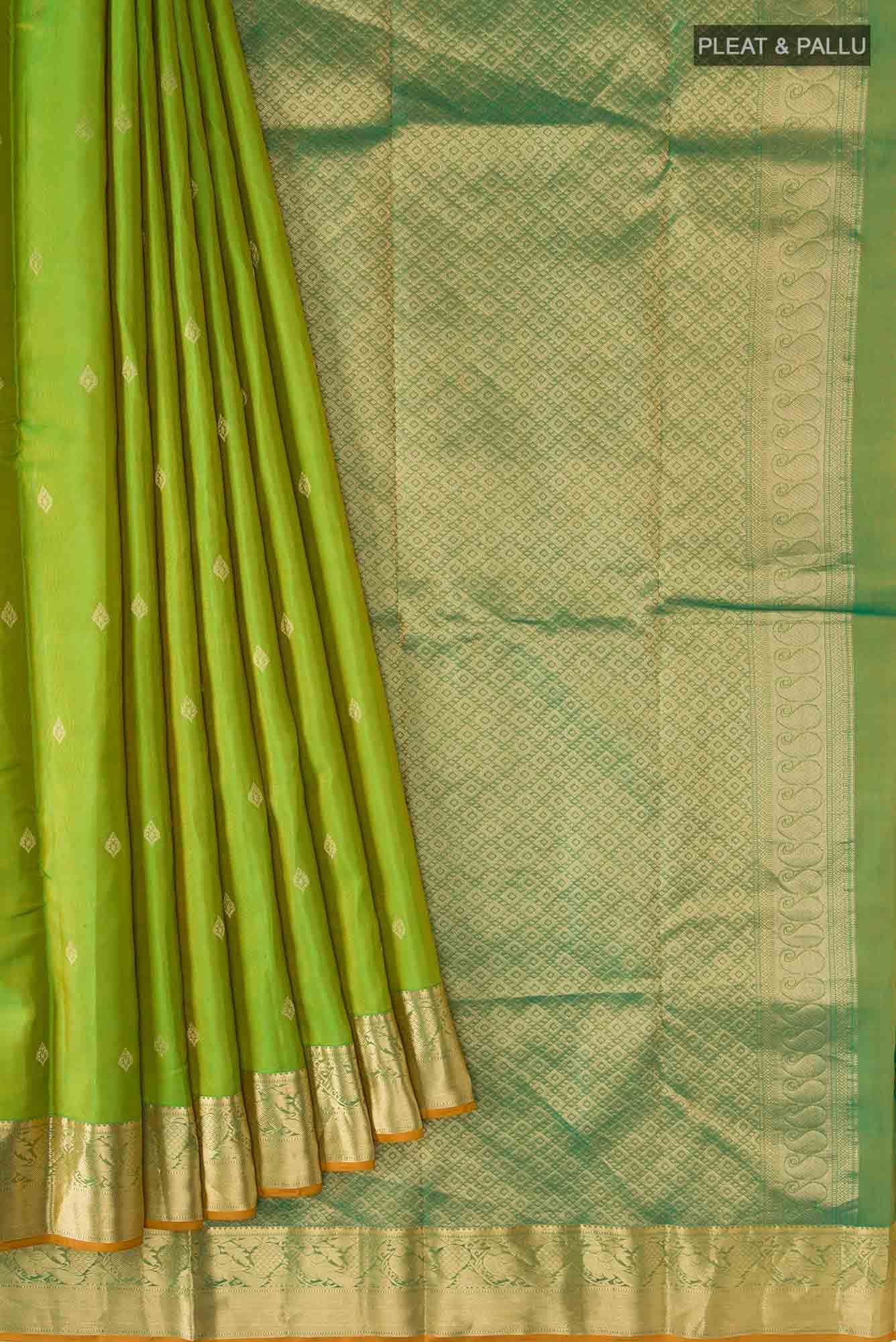 Green Kanchipuram Silk Saree