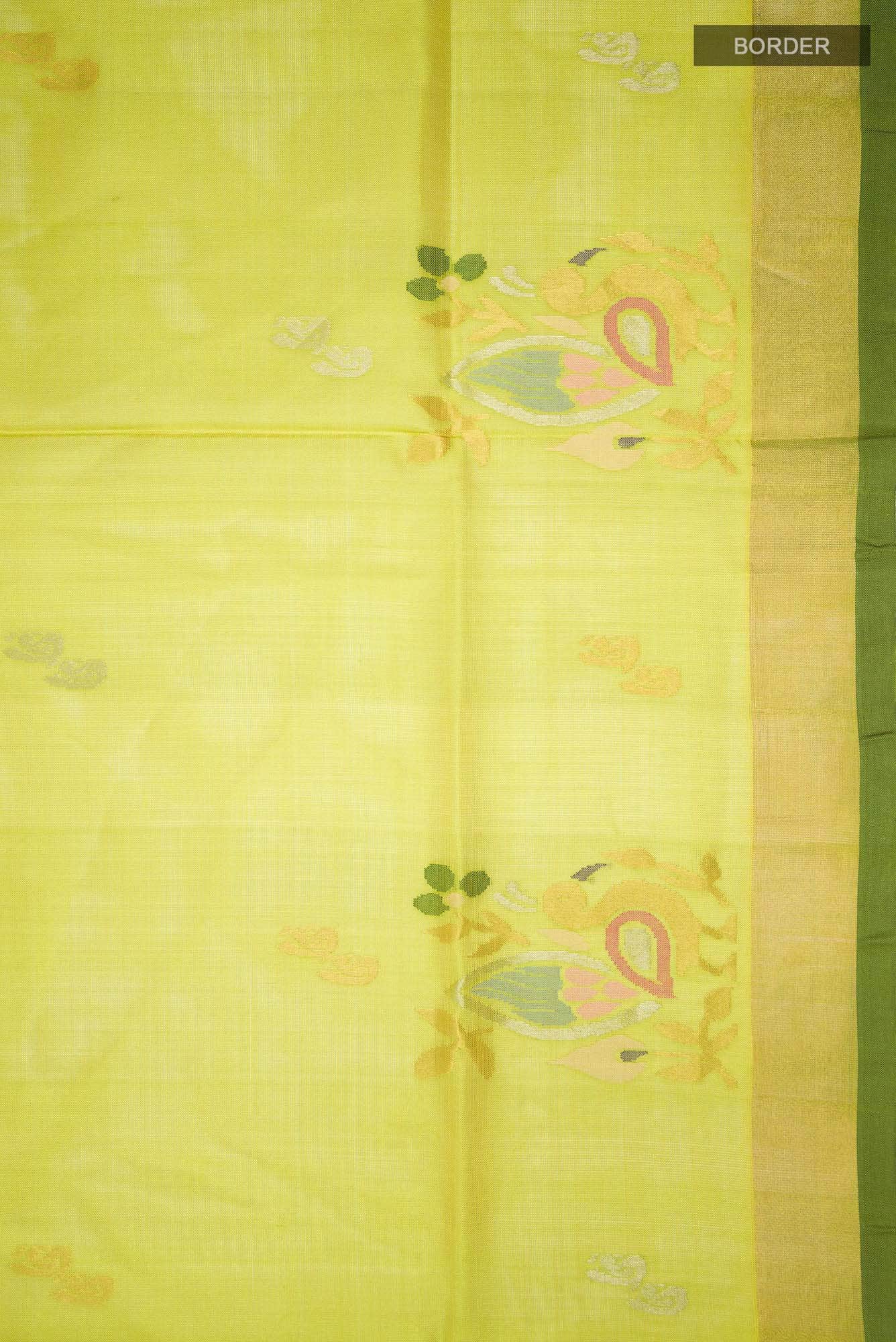 Green Uppada Silk Saree