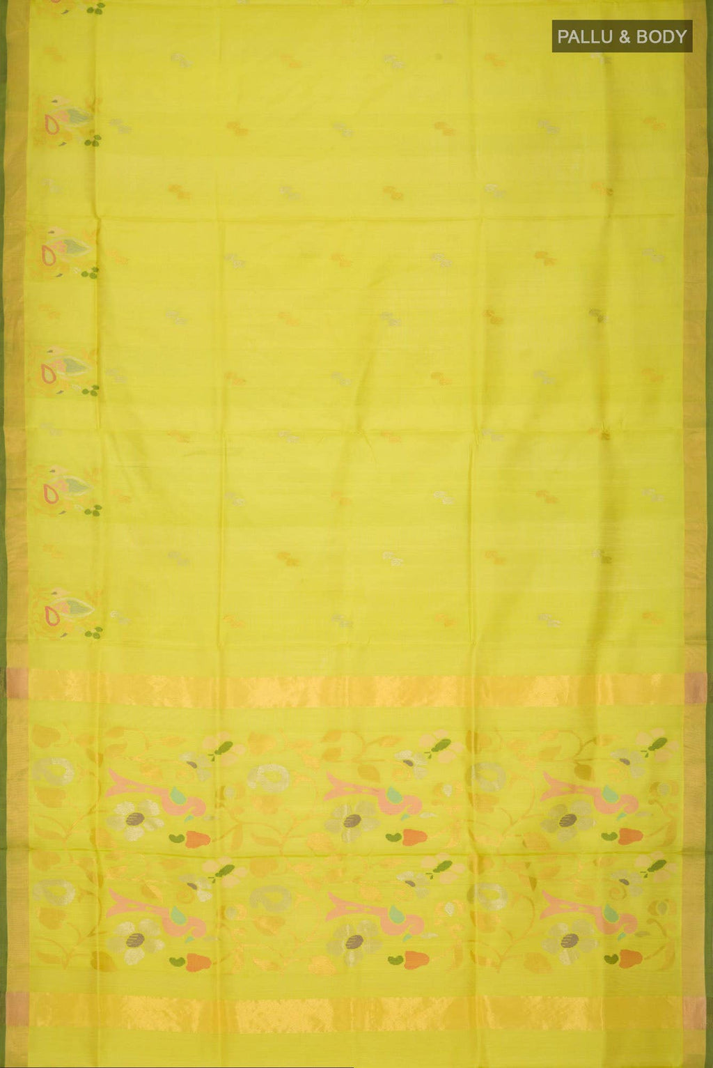Green Uppada Silk Saree