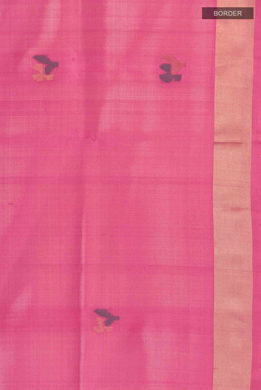 Pink Uppada Silk Saree