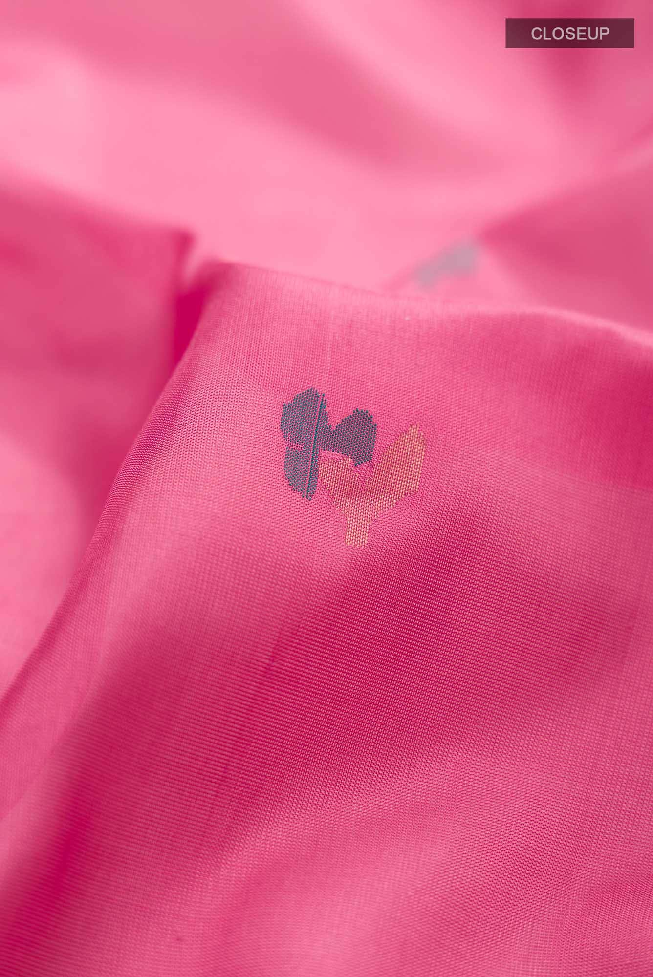 Pink Uppada Silk Saree
