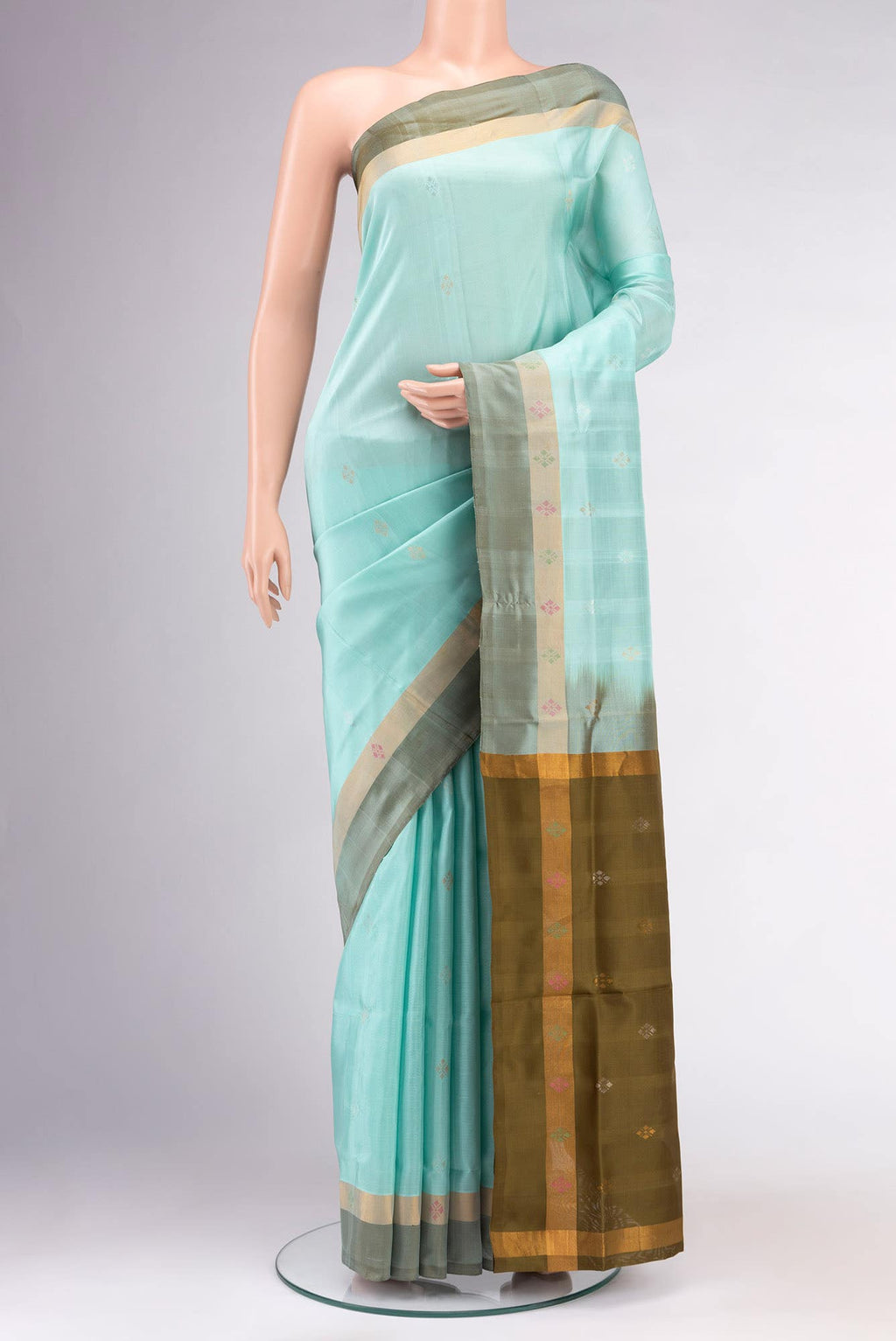 Blue Uppada Silk Saree