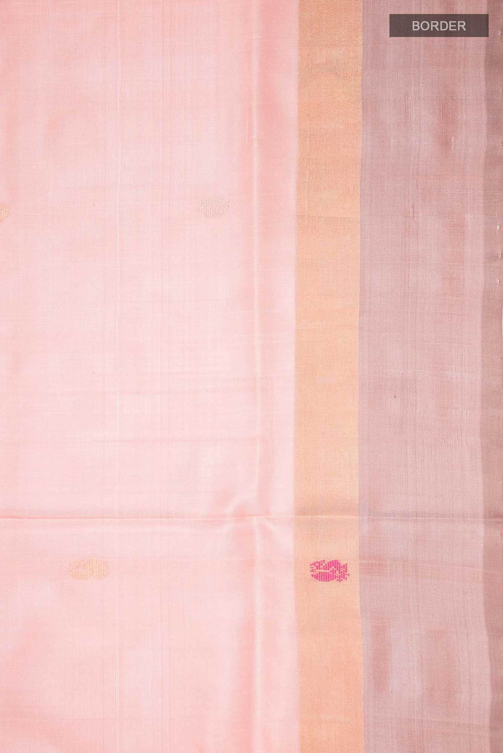 Peach Uppada Silk Saree
