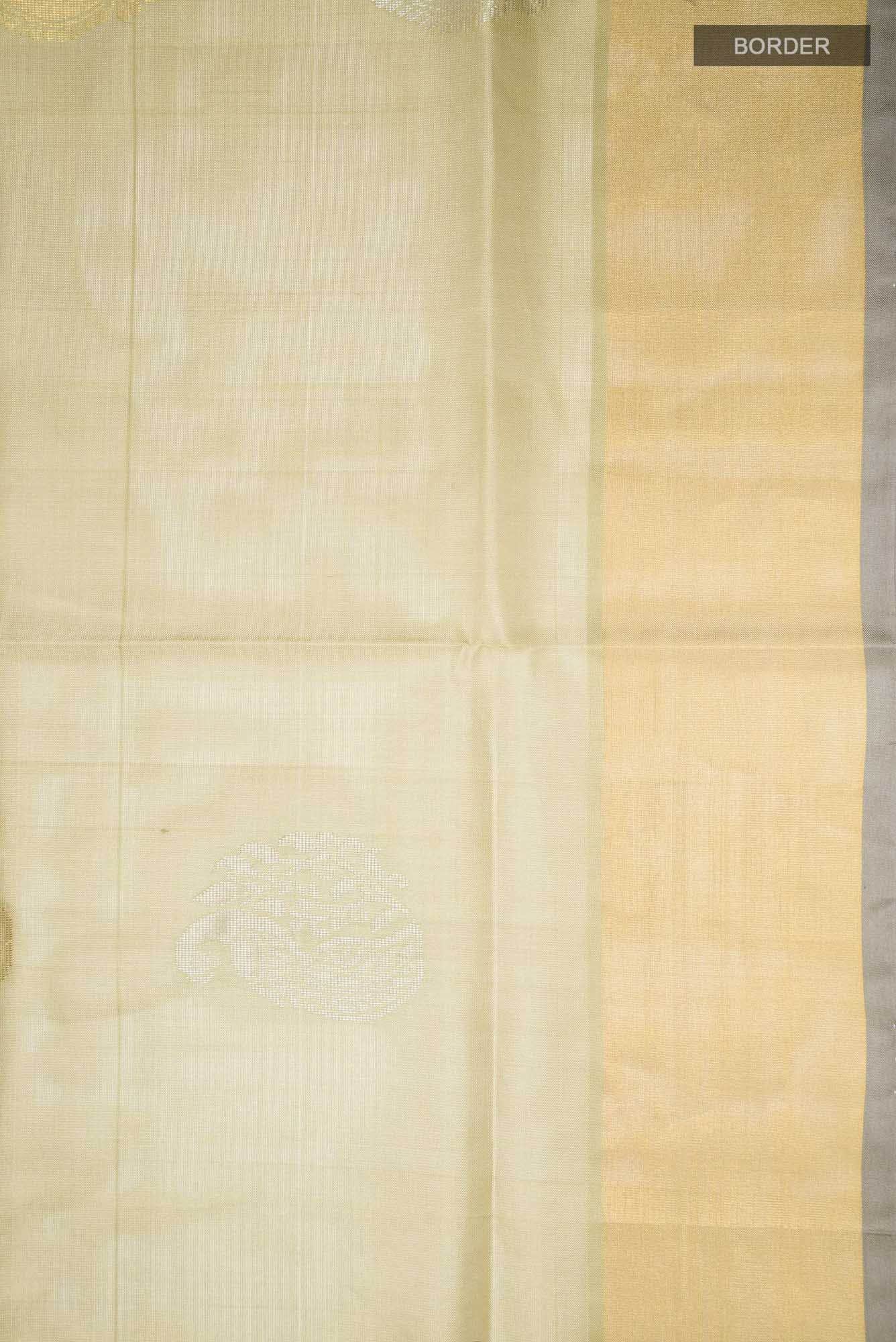 Beige Uppada Silk Saree