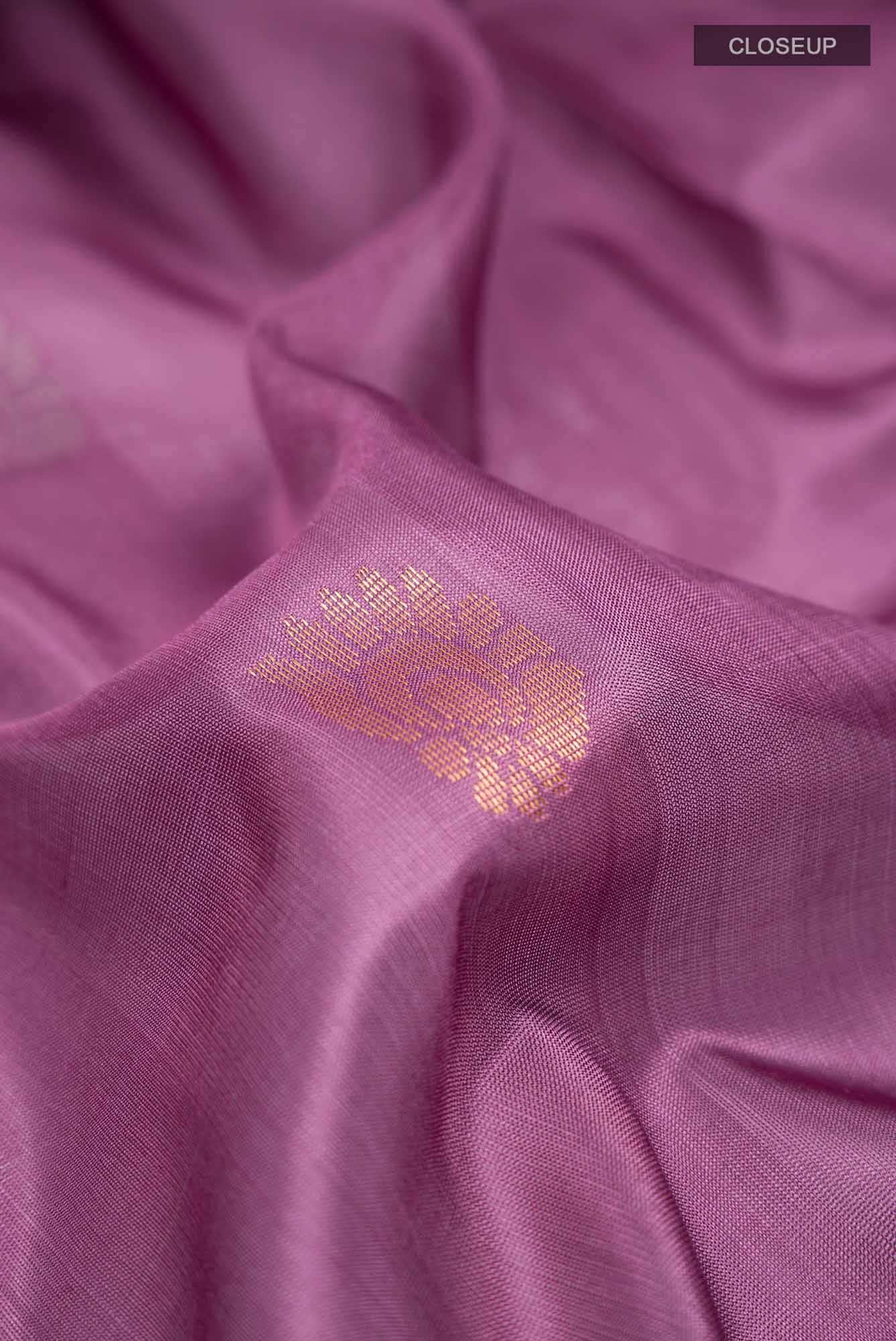 Purple Uppada Silk Saree