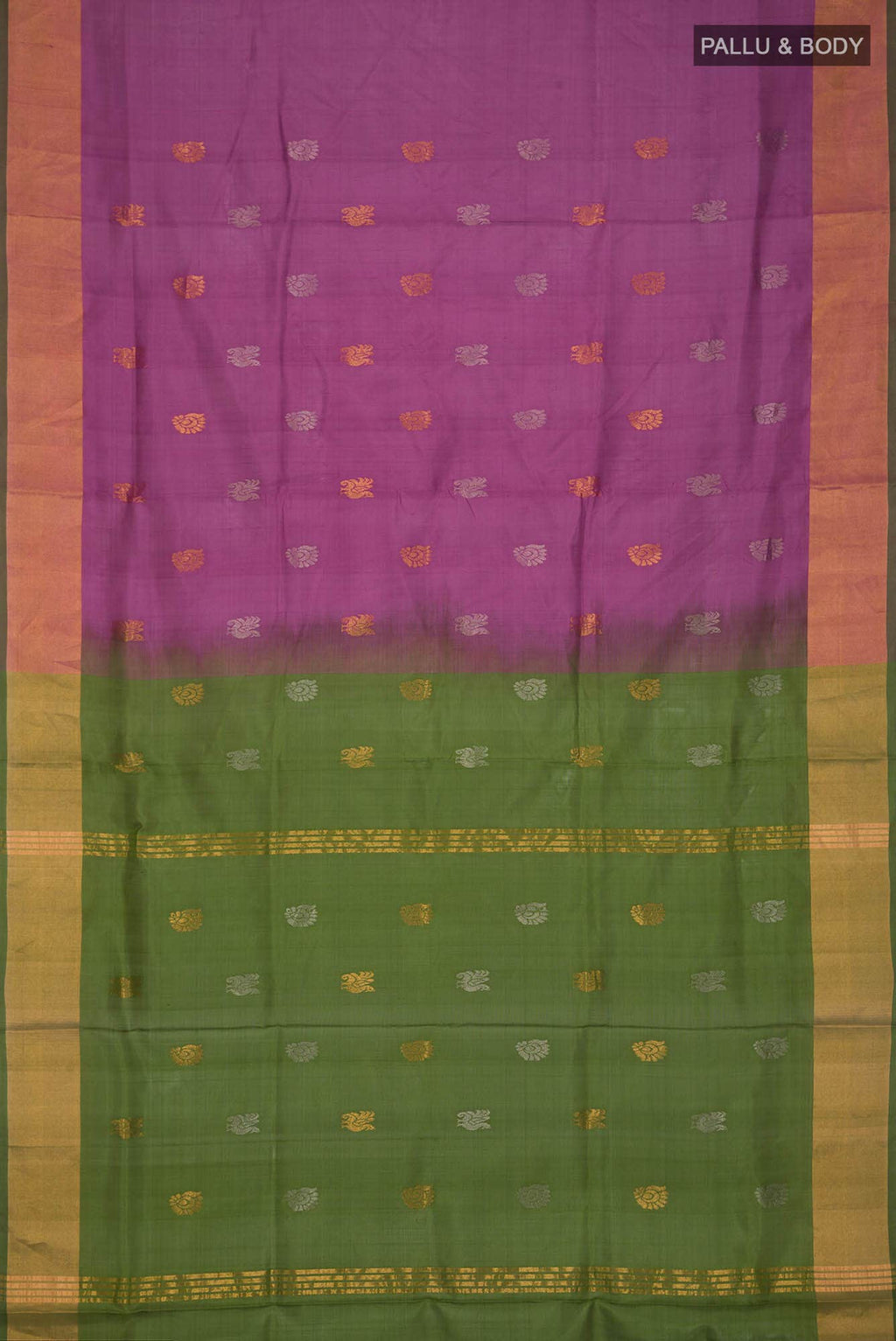 Purple Uppada Silk Saree