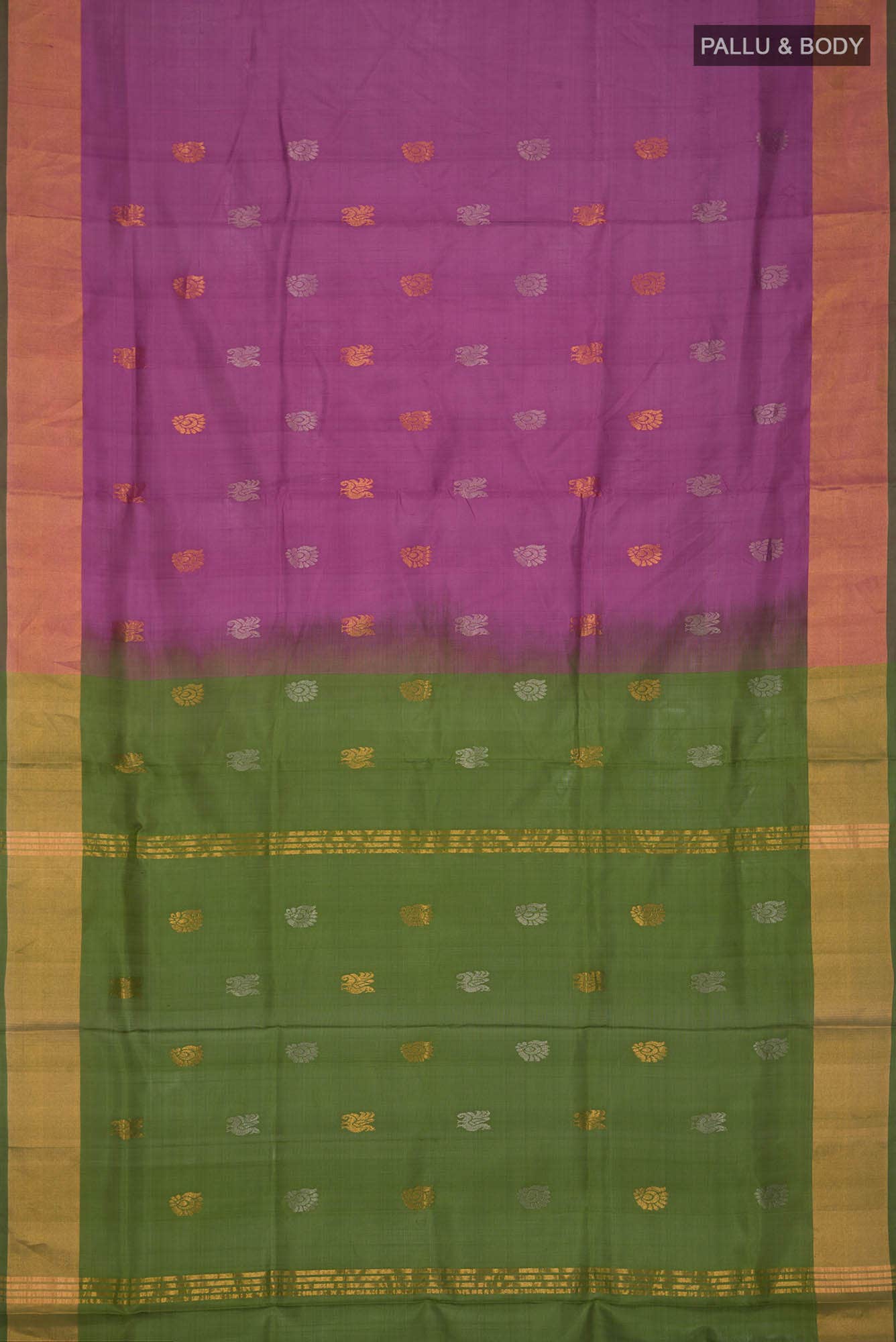 Purple Uppada Silk Saree