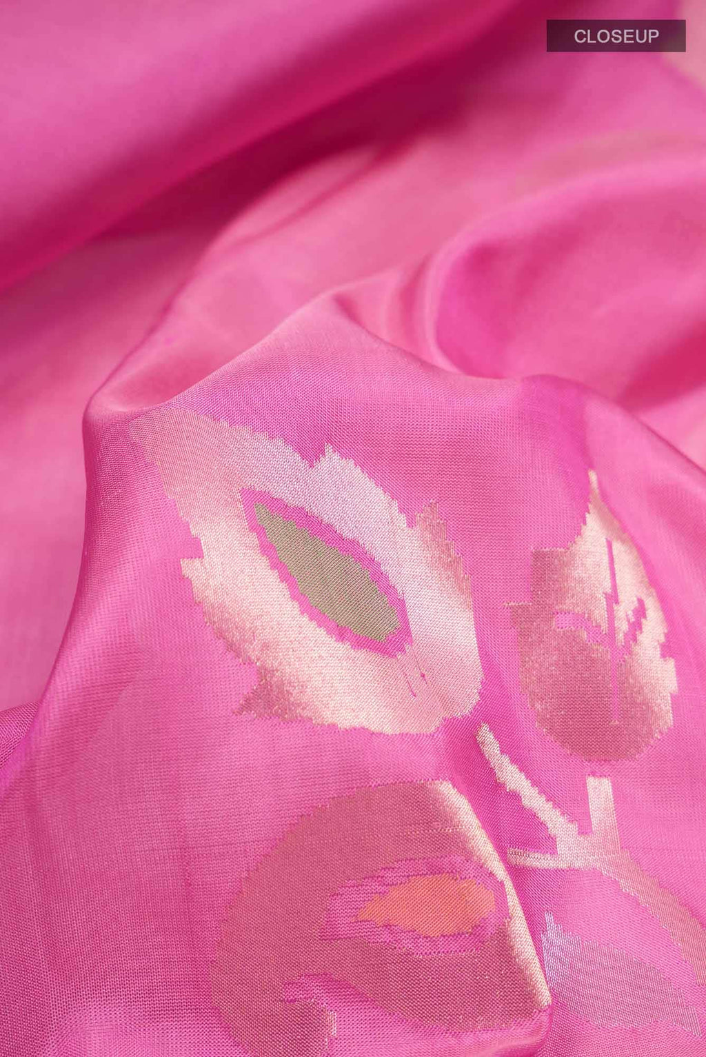 Pink Uppada Silk Saree