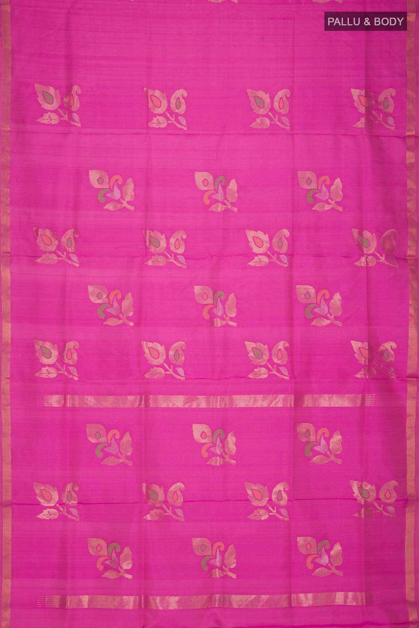 Pink Uppada Silk Saree