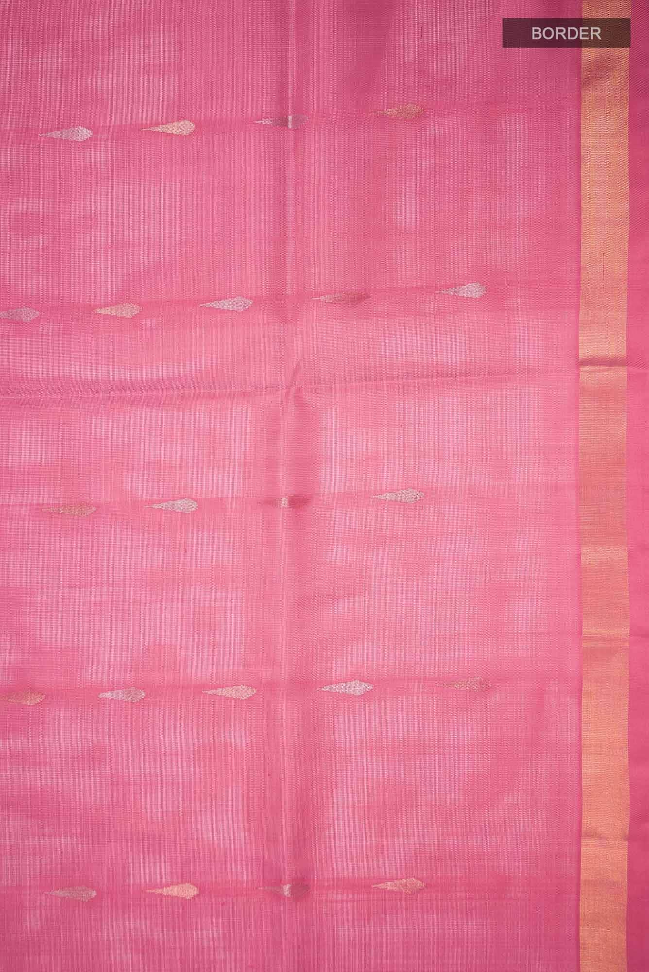 Coral Uppada Silk Saree