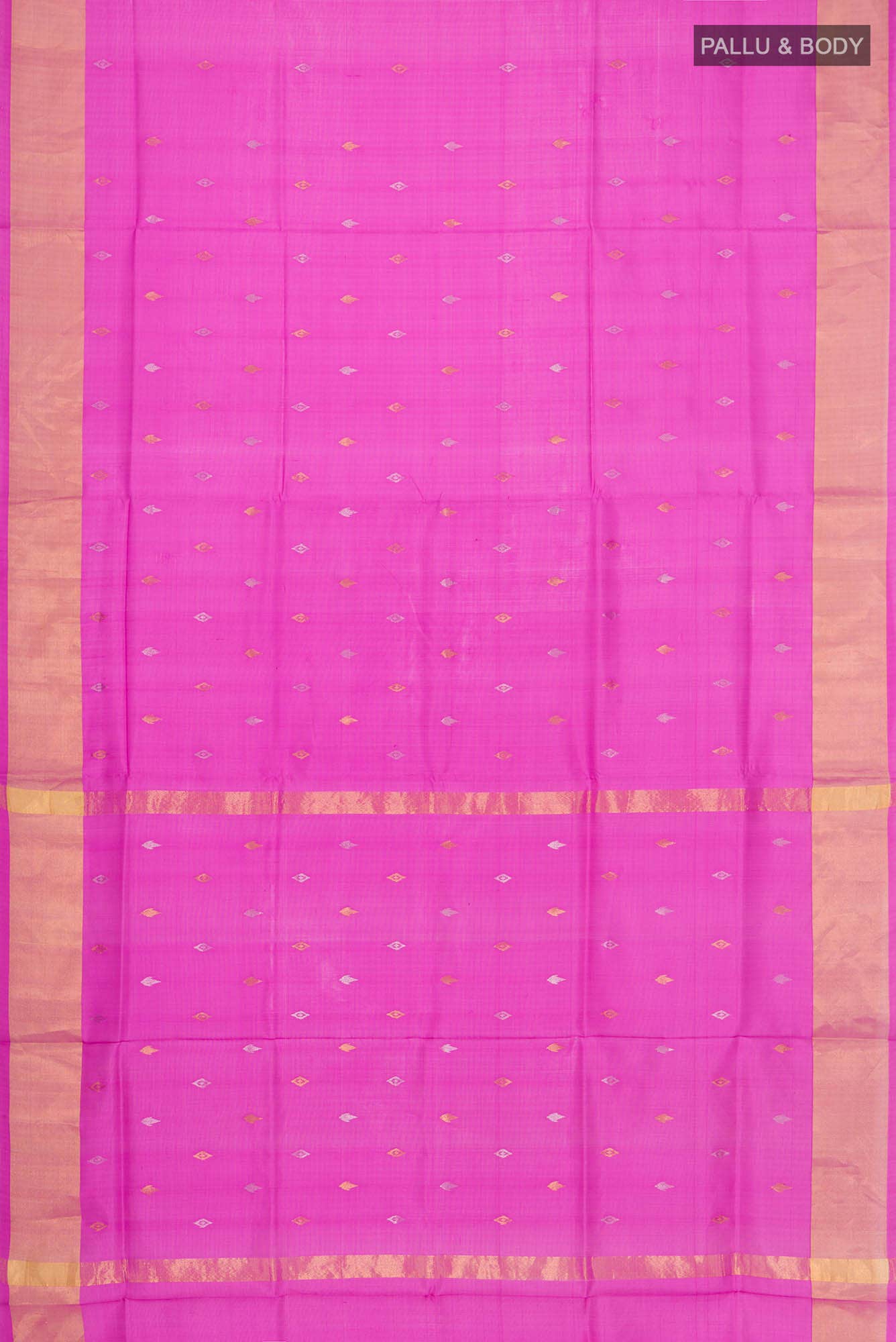 Pink Uppada Silk Saree