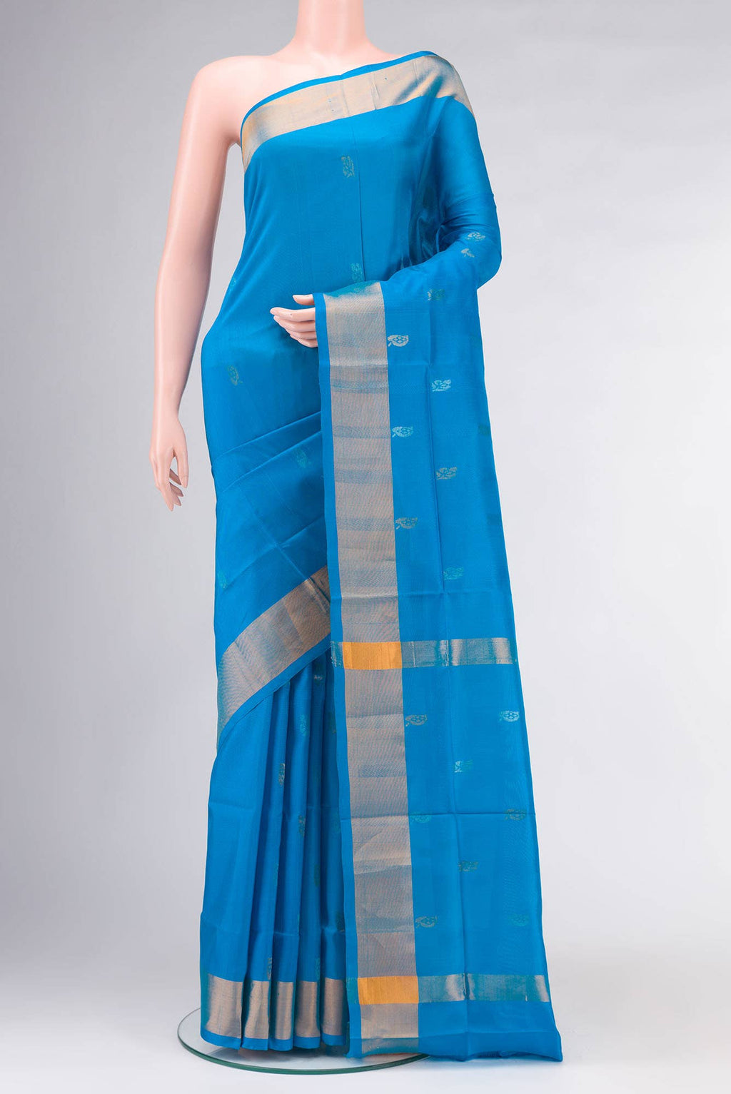 Blue Uppada Silk Saree